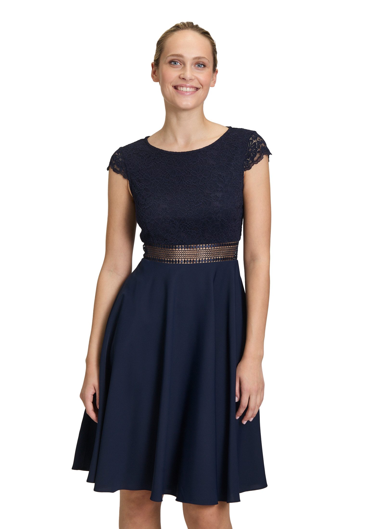 Vera Mont Abendkleid Damen Abendkleid mit Spitze Spitze günstig online kaufen