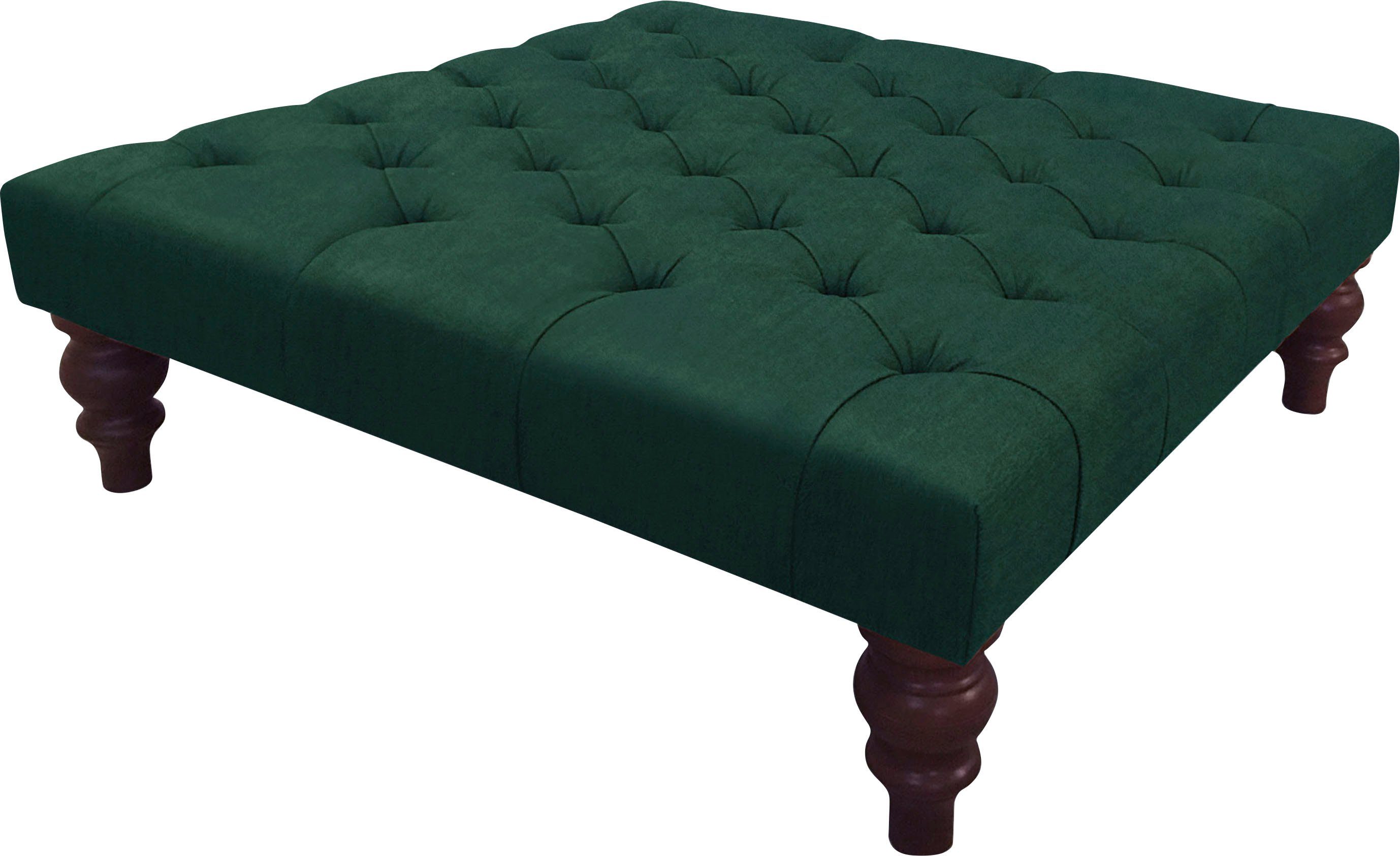 Home affaire Hocker Duc, hochwertige Knopfheftung günstig online kaufen
