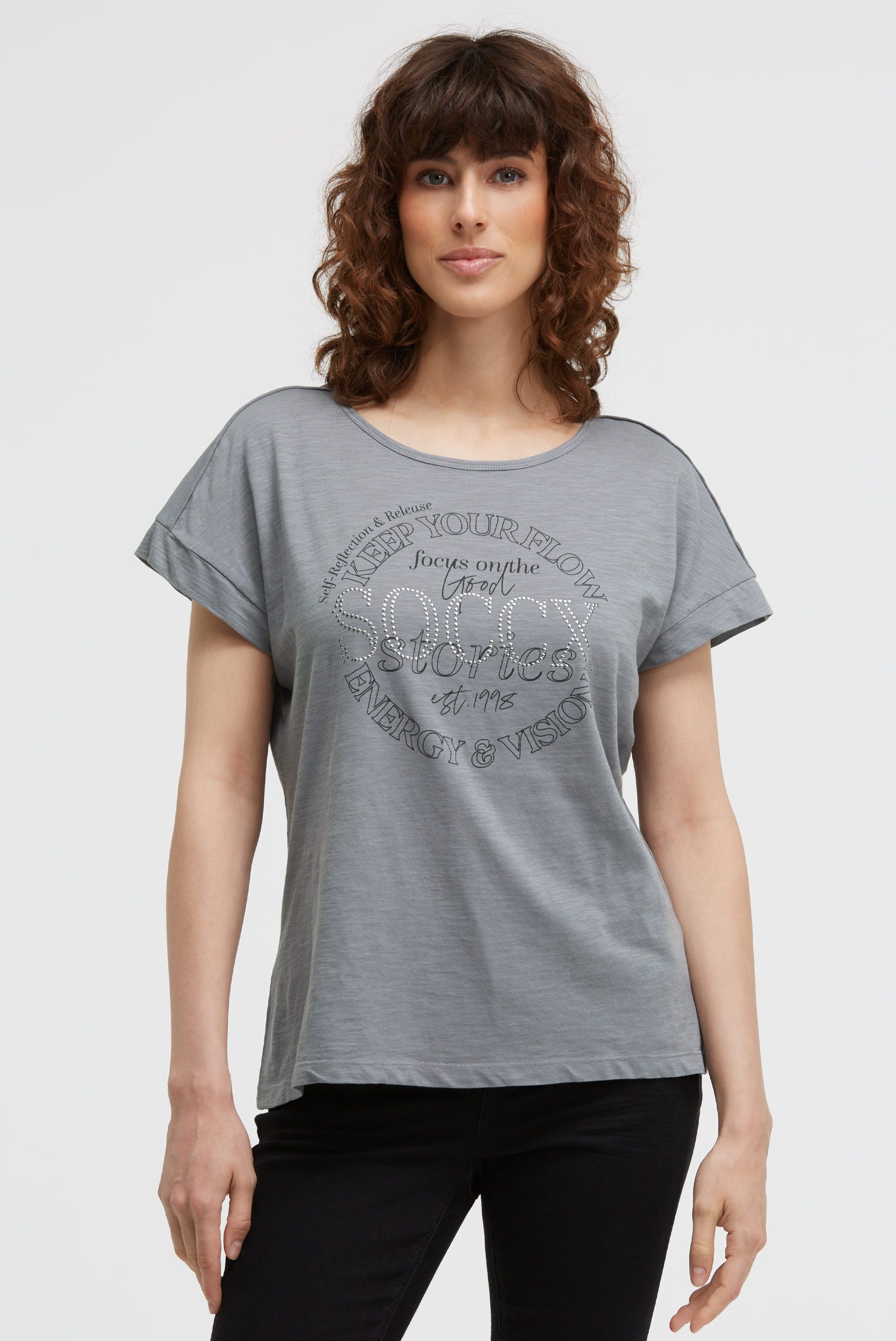SOCCX T-Shirt SOCCX T-Shirt mit Wording günstig online kaufen