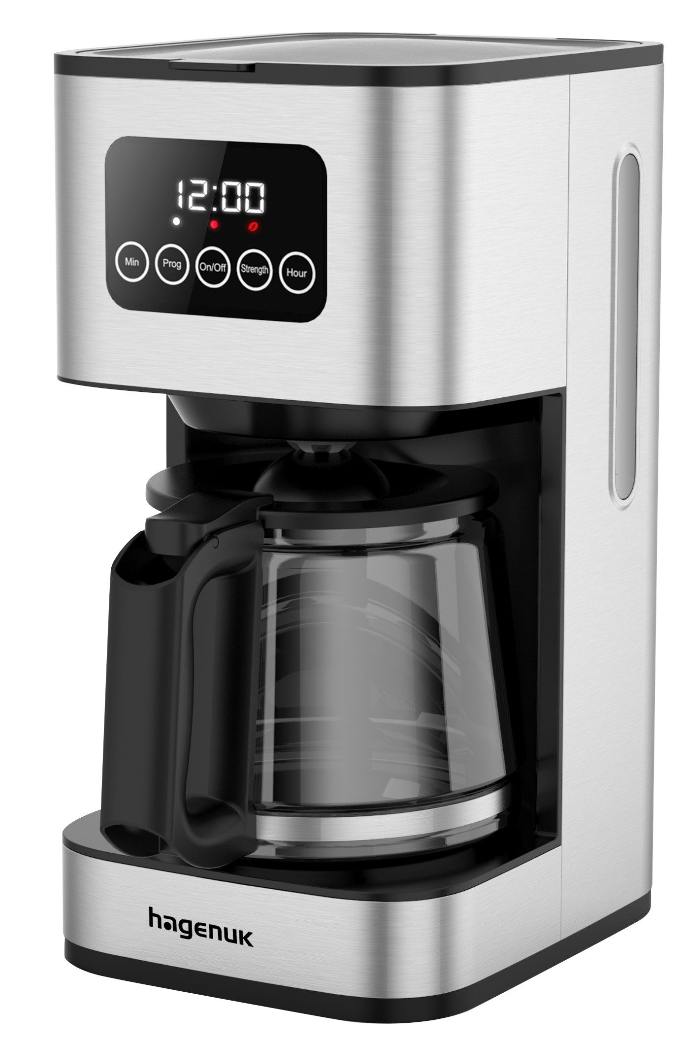 Filterkaffeemaschine Digital Edelstahl