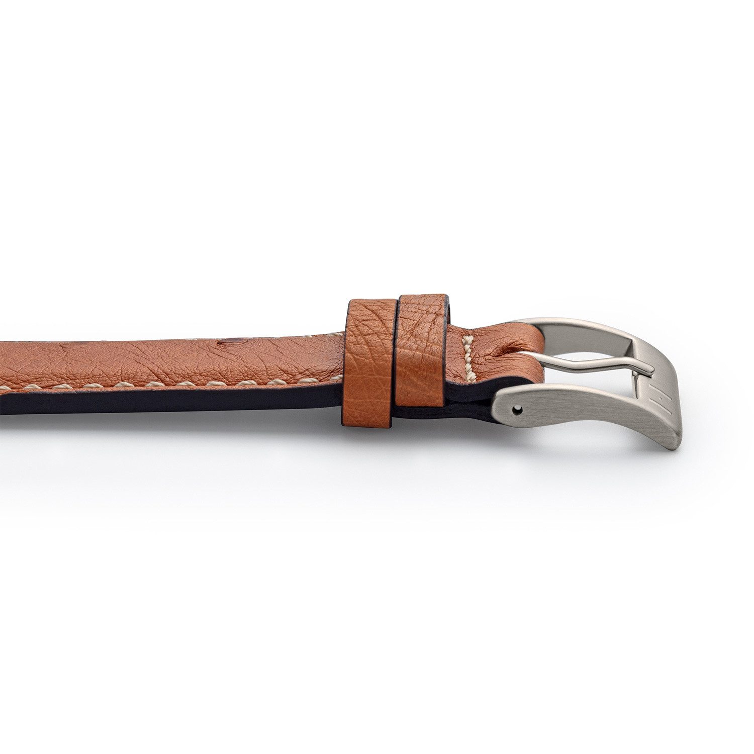 Selva Technik Uhrenarmband Lederarmband OBERKASSEL, kompatibel mit Apple Watch 1-9, SE, Cognac