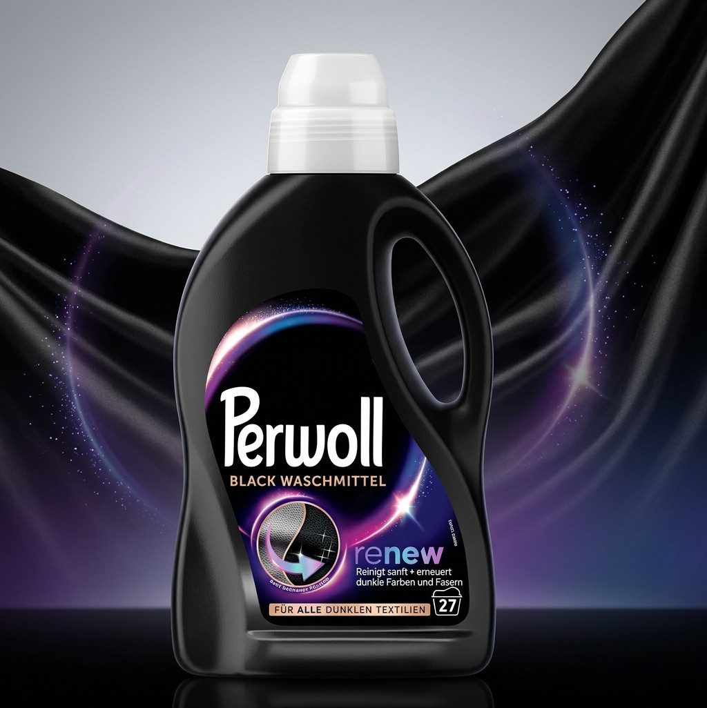 Perwoll Perwoll Waschmittel Renew Schwarz, 27 Wl Colorwaschmittel