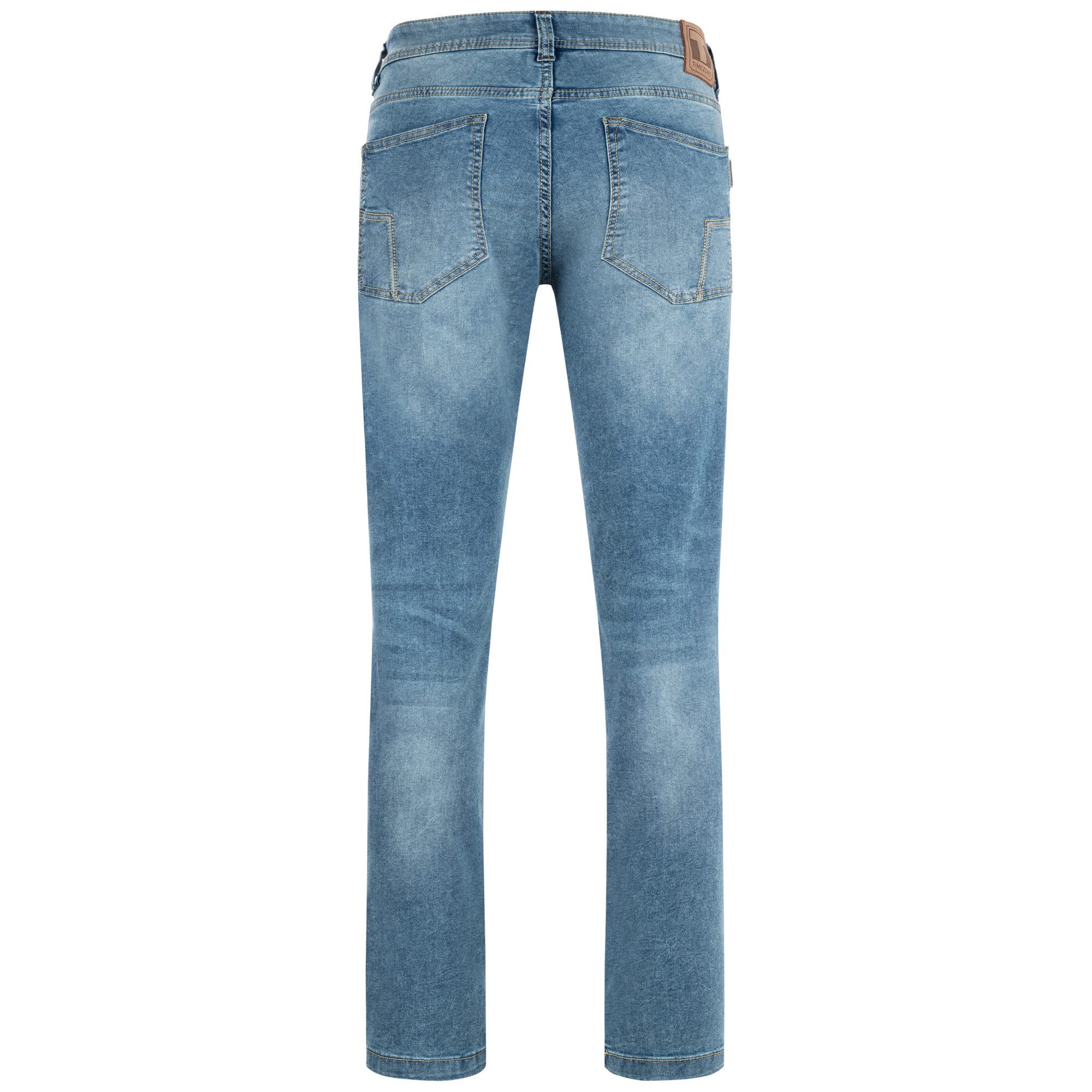 TIMEZONE Stretch-Jeans Eduardo TZ Slim Fit Jeanshose - Blue Denim Wash Bequeme Herrenjeans – Bild 5 von 5