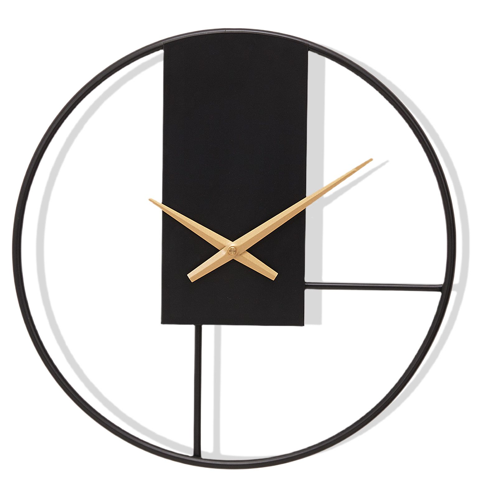 Yorbay Wanduhr Metall Minimal Wanduhr Leise günstig online kaufen
