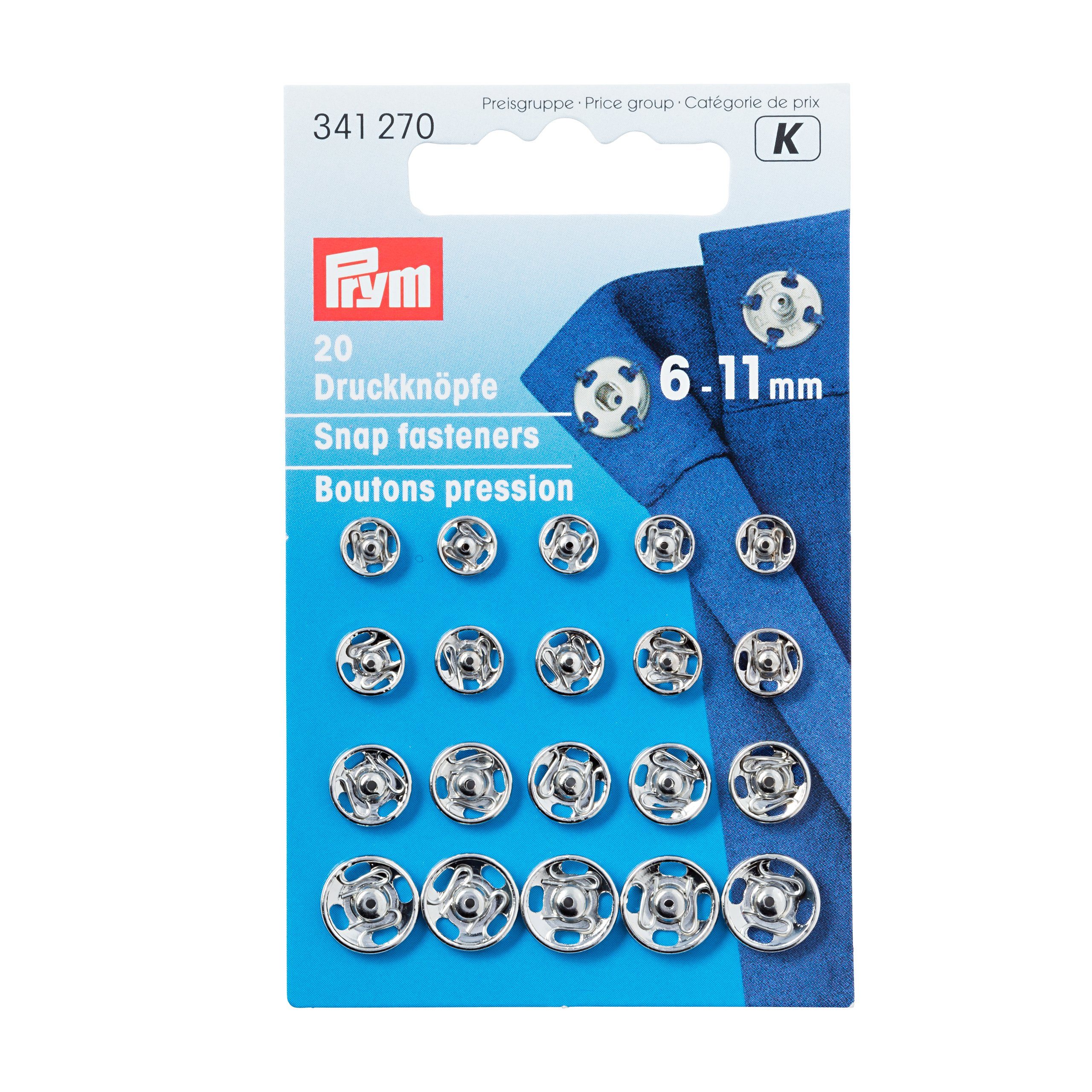 Prym Druckknopf ignore, 20 Stück