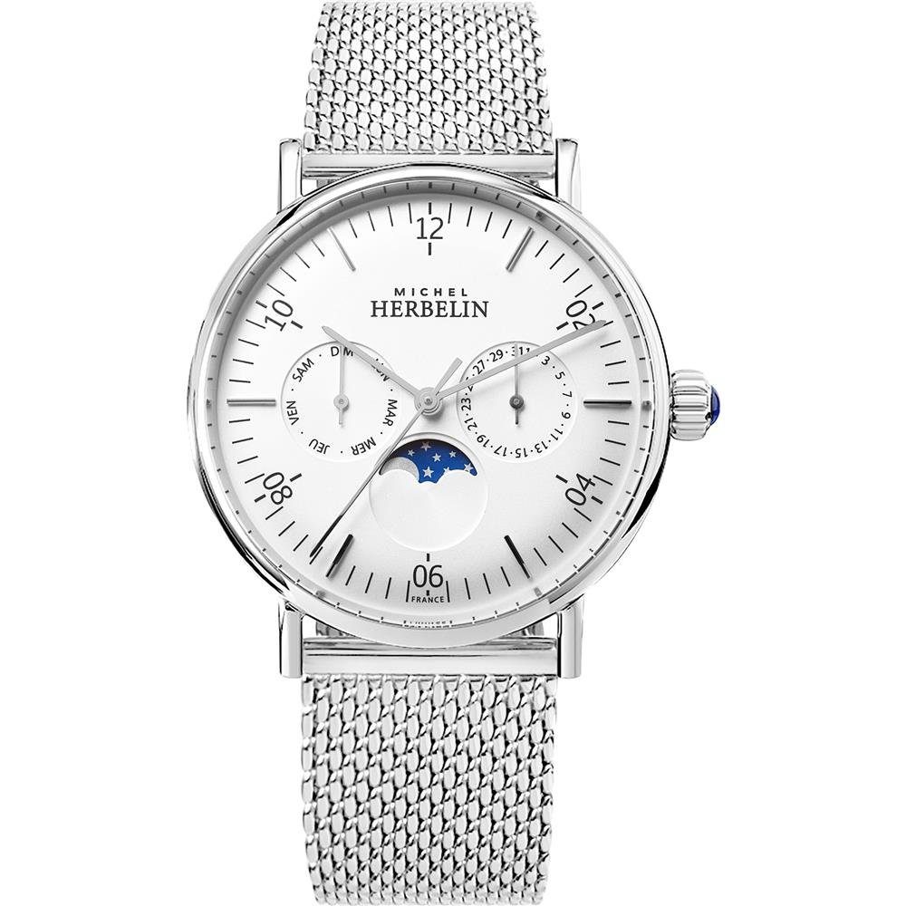 Michel Herbelin Quarzuhr Michel Herbelin Herren Uhr 12747/AP11B