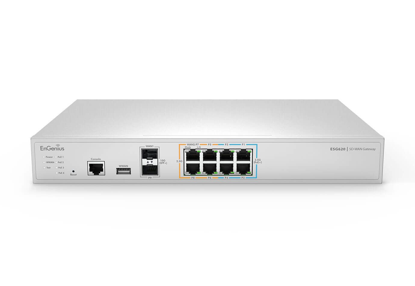 EnGenius Cloud Managed ESG620 - SD-WAN-Gateway LAN-Router, LAN ...