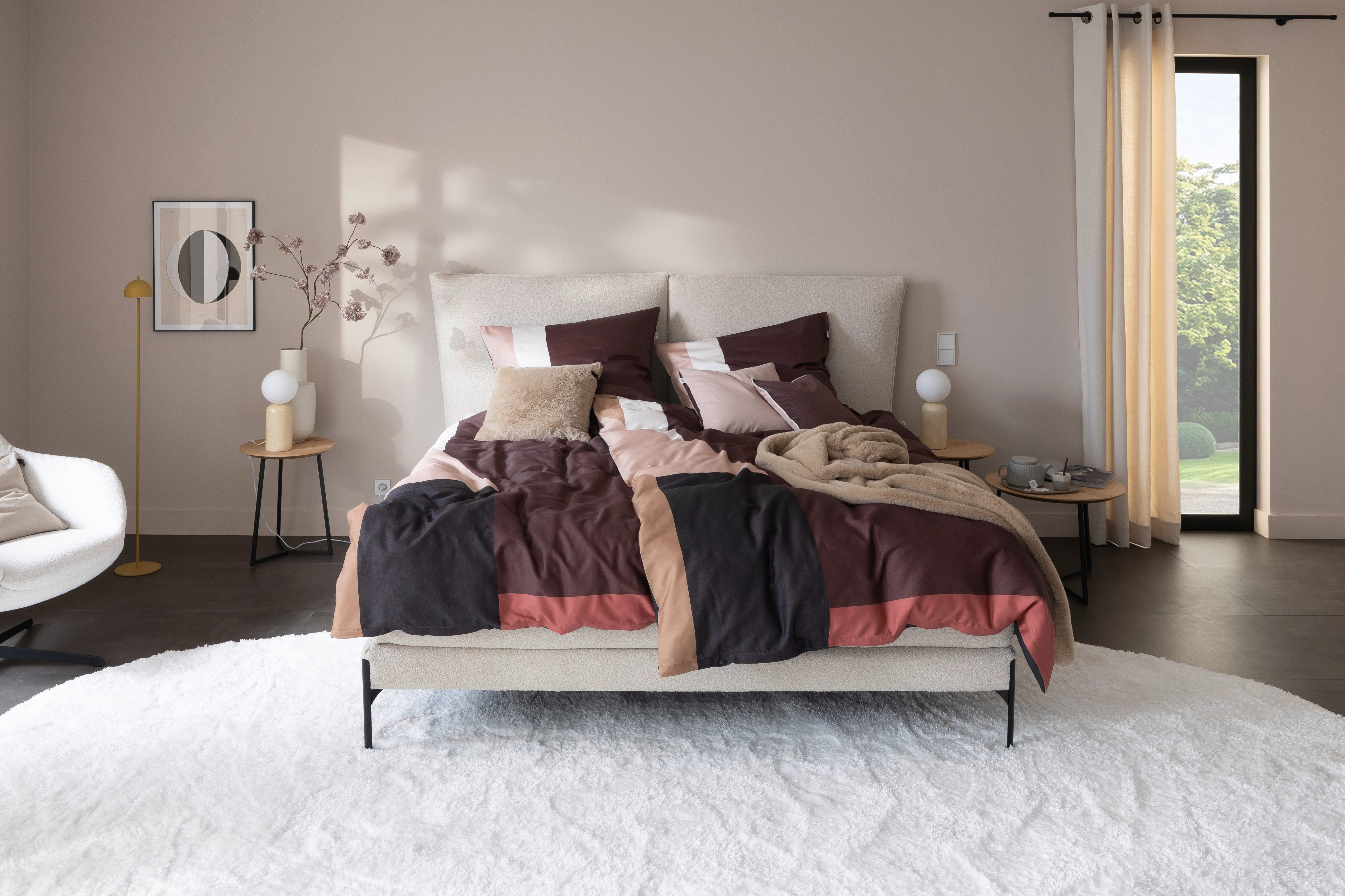 SCHÖNER WOHNEN-Kollektion Wendebettwäsche Jolie, Satin, aus 100% Baumwolle günstig online kaufen