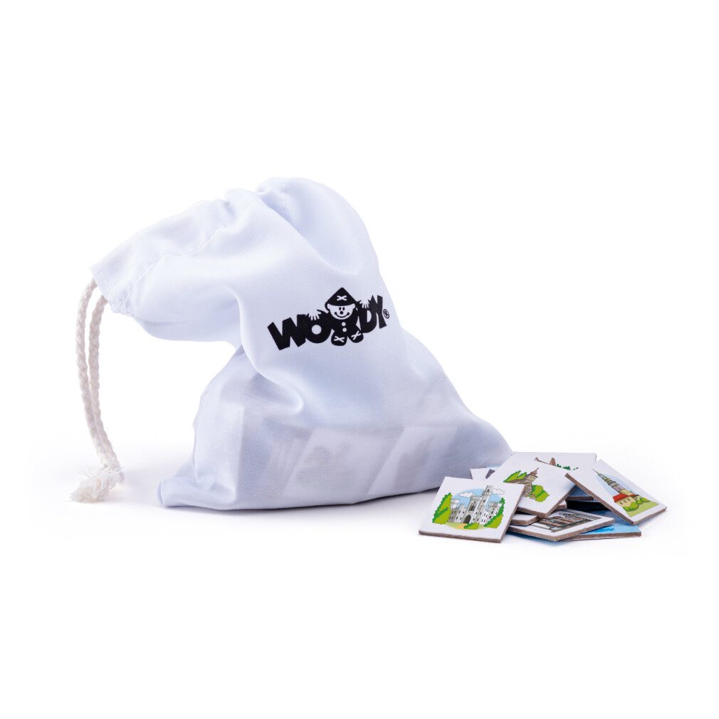 WrapUp Toys Spiel Magnetische Karte Tschechischen Republik 3 in 1