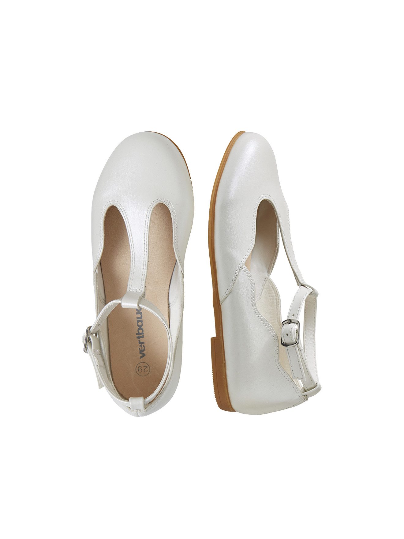 Mädchen Riemen-Ballerinas mit Glitzer Ballerina