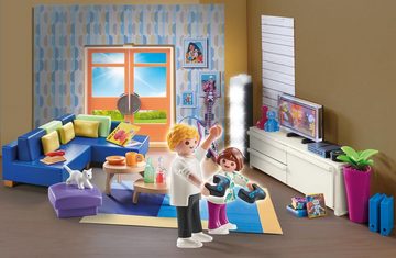 Playmobil® Konstruktions-Spielset Wohnzimmer (70989), City Life, (71 St), Made in Germany