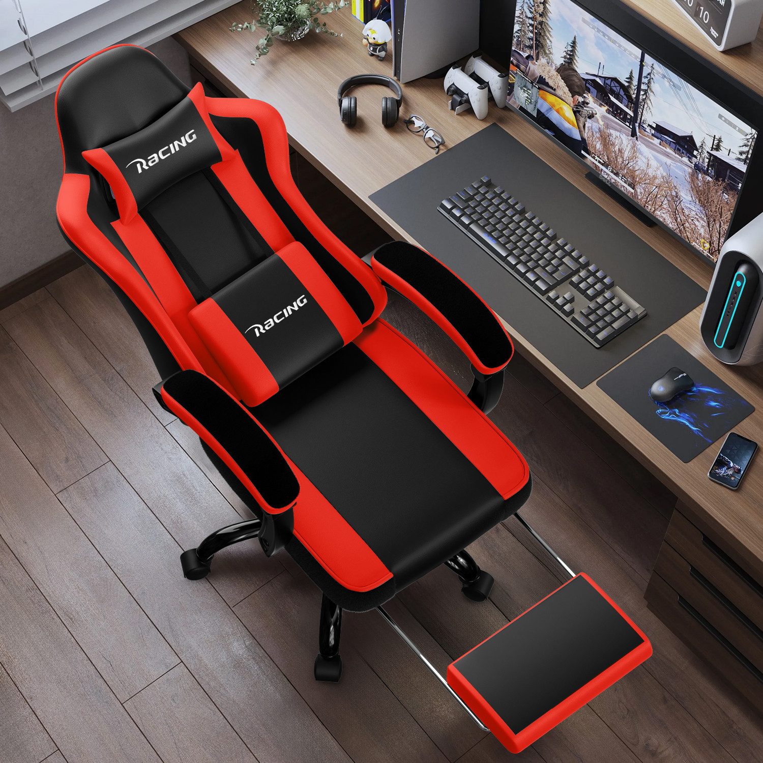 Adormii Gaming-Stuhl Gaming Stuhl ergonomisch Gaming Chair Bürostuhl verste günstig online kaufen
