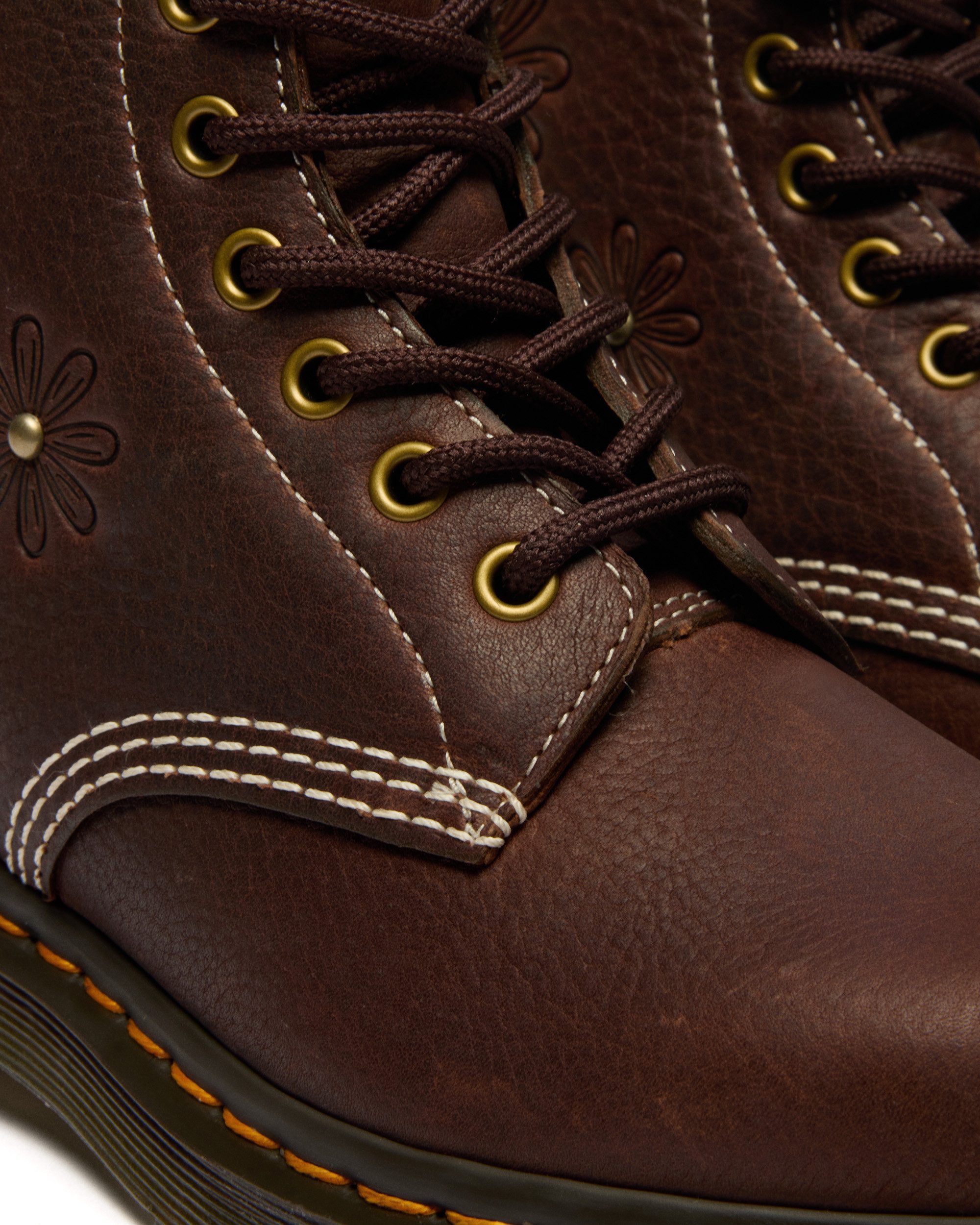 DR. MARTENS 1460 Pascal Flower Schnürboots, Blockabsatz, Stiefelette, 8-Eye günstig online kaufen