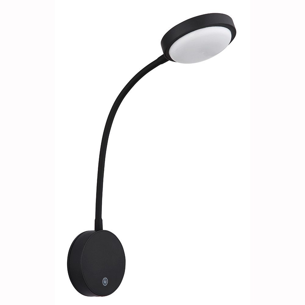 GLOBO LIGHTING LED Wandleuchte, LED-Leuchtmittel fest verbaut, Warmweiß, Wandleuchte LED Flexo-Spot Schlafzimmerlampe Leselampe