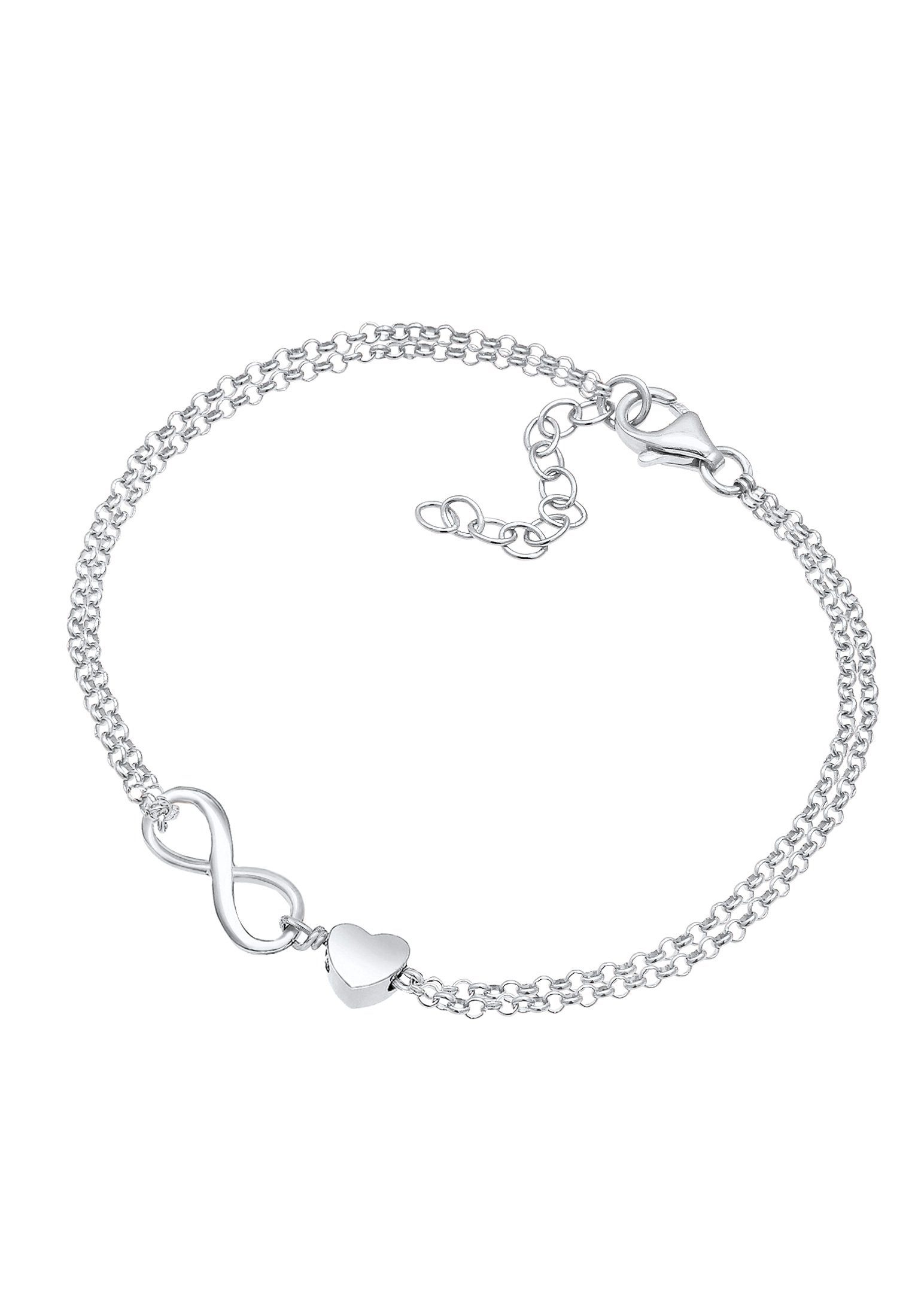 Elli Armband Herz Unendlichkeit Infinity 925 günstig online kaufen