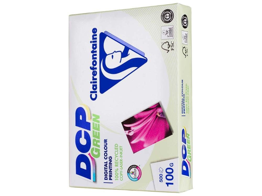 CLAIREFONTAINE Kopierpapier Clairefontaine Recycling-Laserpapier 'DCP Green'