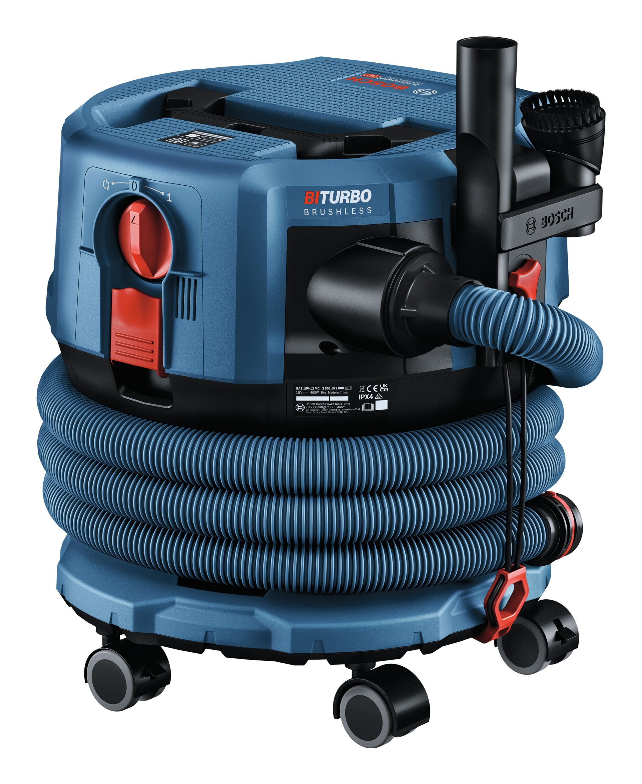 BOSCH Nass-Trocken-Akkusauger GAS 18V-12 MC, Akku-Staubsauger Ohne Akku - im Karton