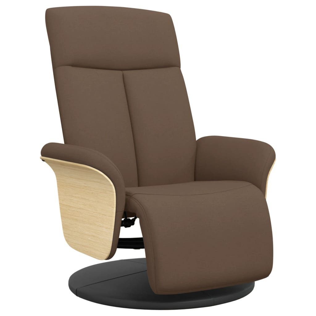vidaXL Sessel Relaxsessel mit Fußteil Braun günstig online kaufen