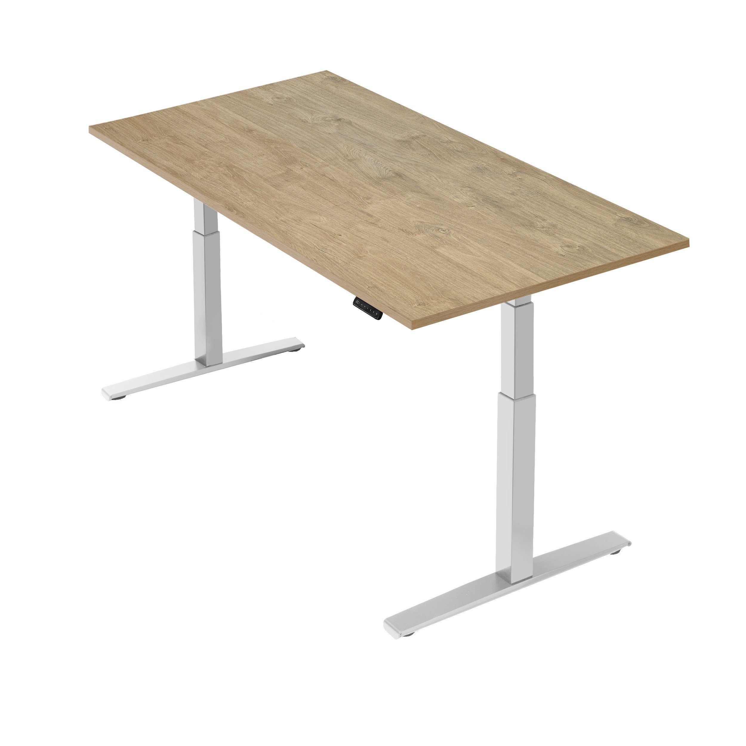 boho office® Schreibtisch Basic Line, Weiß günstig online kaufen