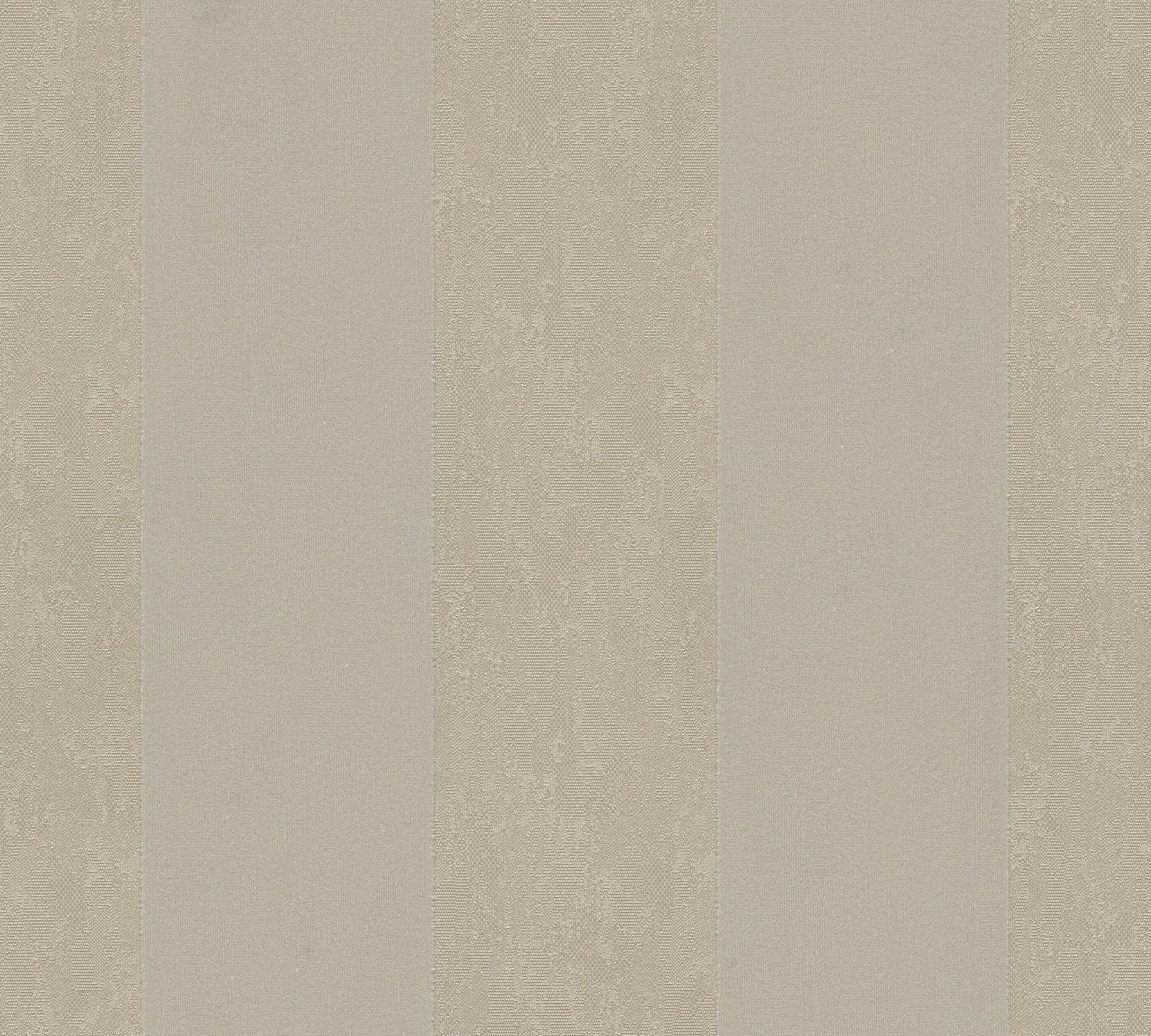 Architects Paper Vliestapete Castello, beflockt, gestreift, Ornament Tapete Streifen grau