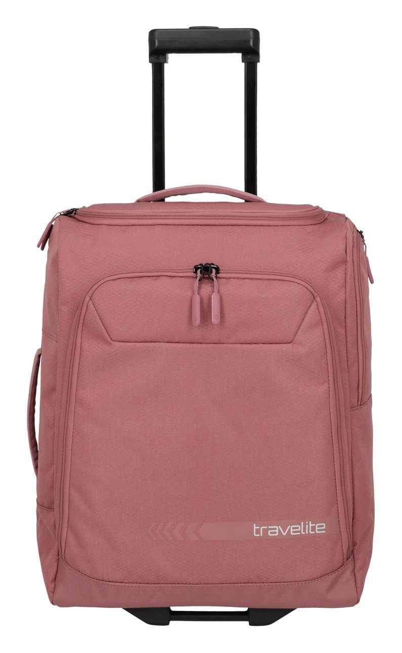 travelite Weichgepäck-Trolley KICK OFF, verschiedene Größen und Farben, 2 Rollen, Reisetasche Reisegepäck Reisekoffer Trolley Freizeittasche