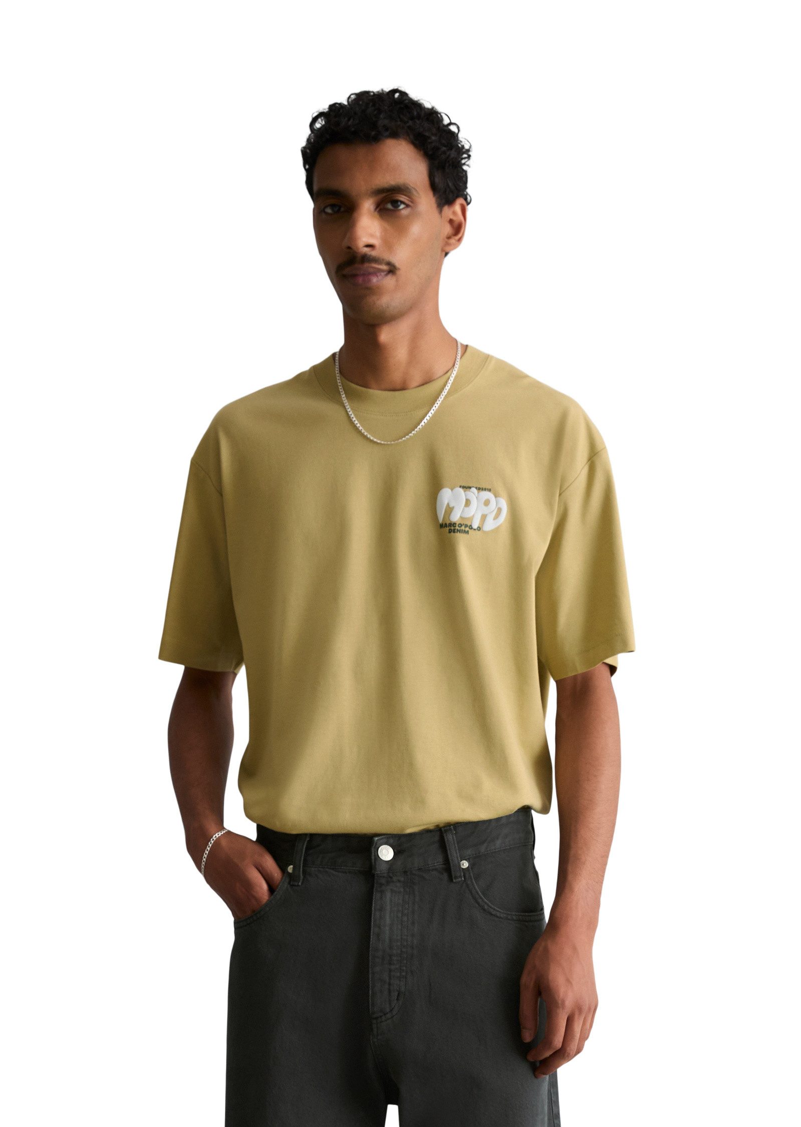 Marc O'Polo DENIM T-Shirt aus reiner Bio-Baumwolle