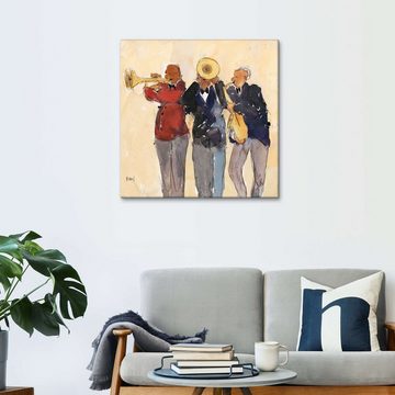 Posterlounge Leinwandbild Samuel Dixon, Jazz Trio II, Wohnzimmer Lounge Malerei