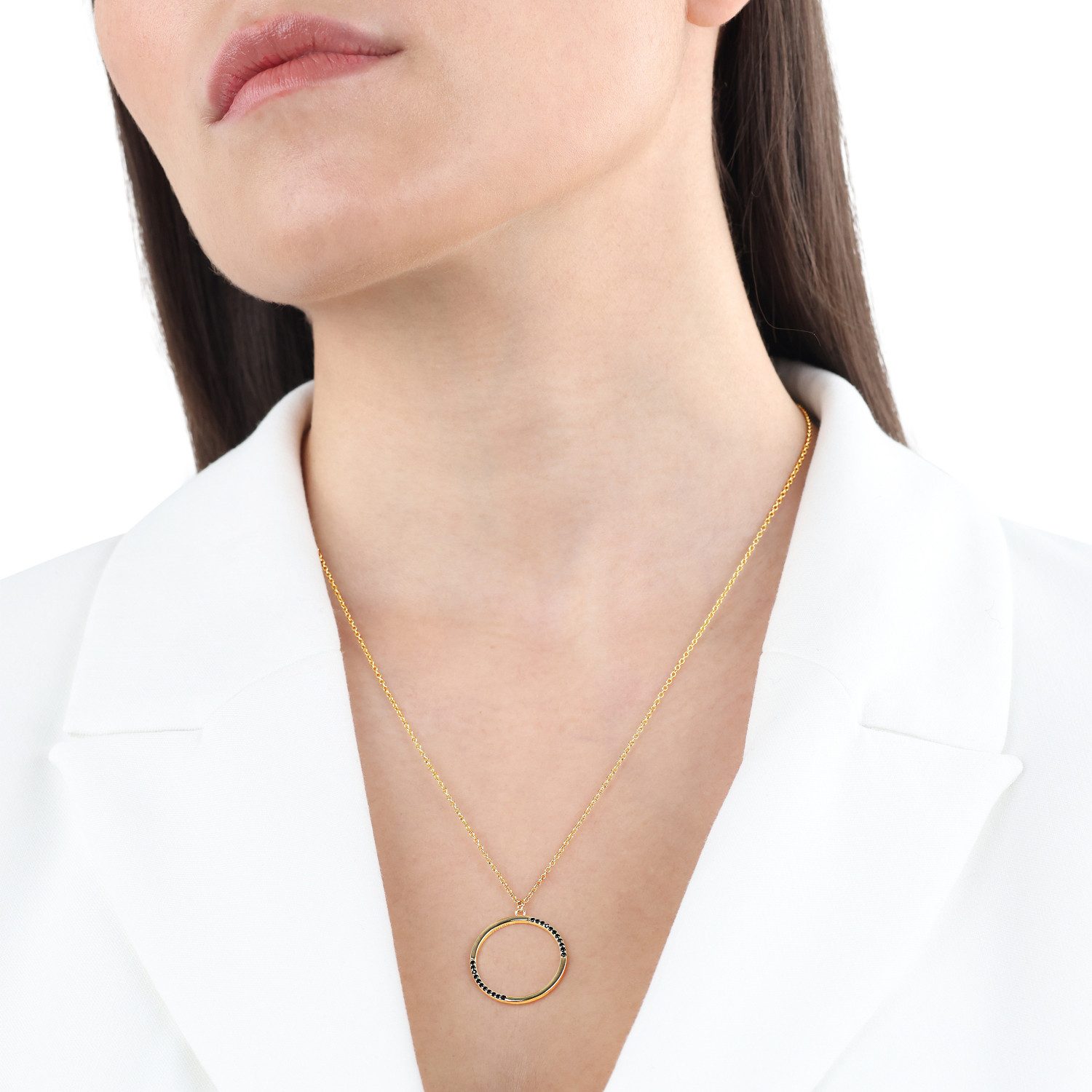 s.Oliver Silberkette für Damen, 925 Ste...