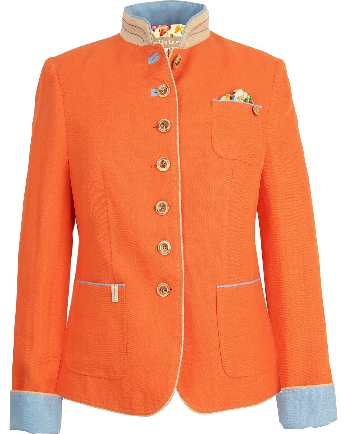 Reitmayer Trachtenjacke Stehkragenjacke Orange