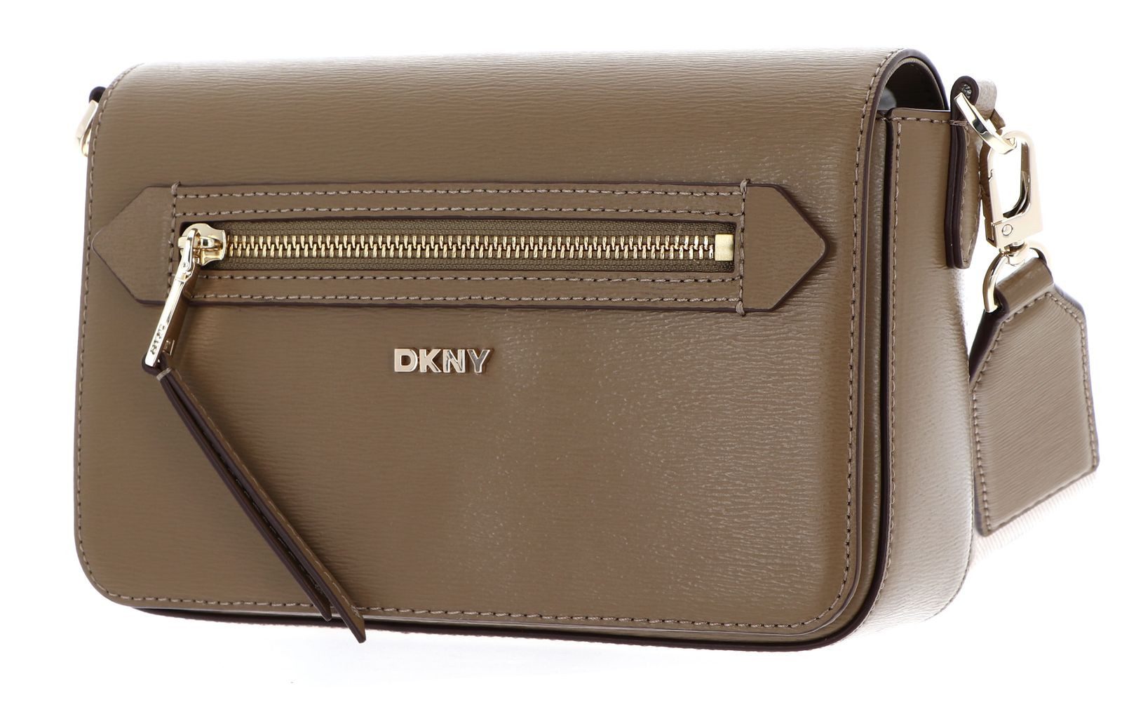 DKNY Umhängetasche Ave Flap Crossbody Bag, aus echtem Rindsleder