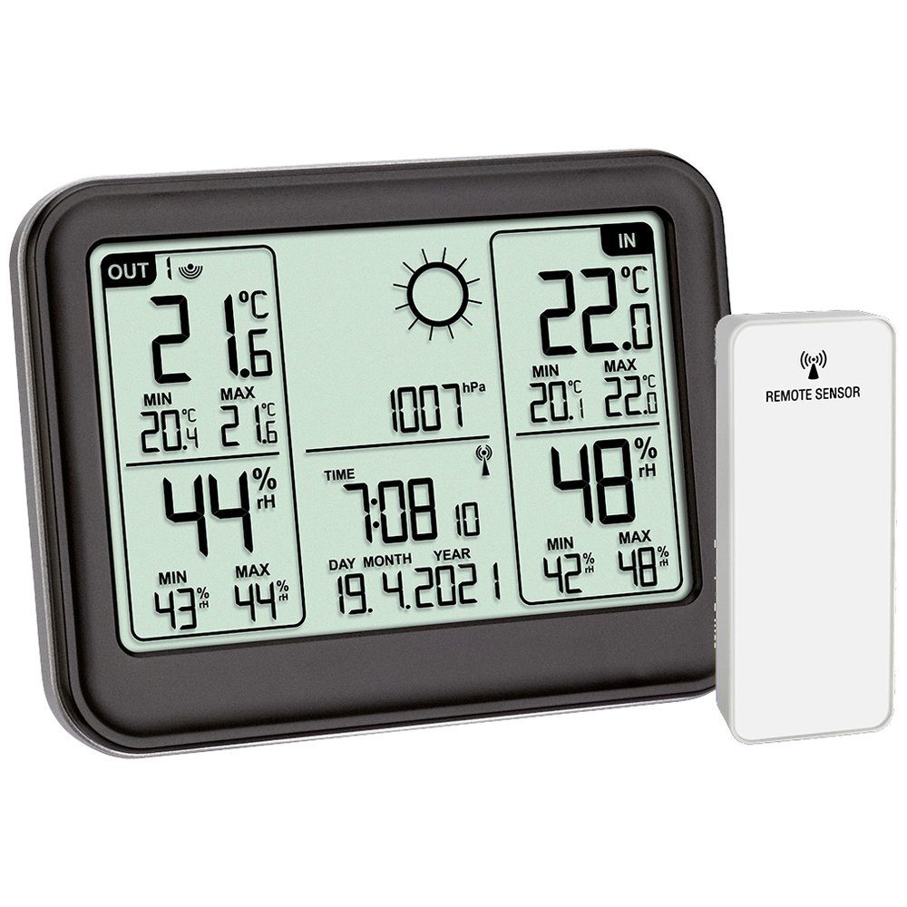 TFA Dostmann TFA Dostmann MEMO 35.1141.01 Funk-Wetterstation Vorhersage für 12 bis Wetterstation