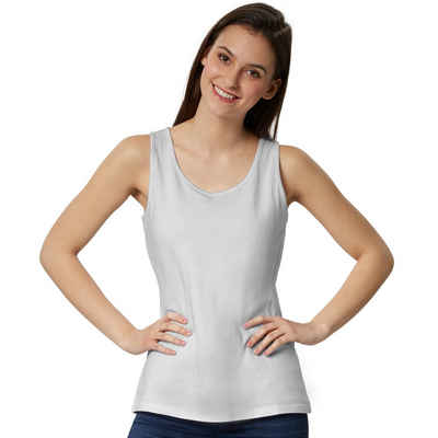 dressforfun Tanktop Damen Top Rundhals