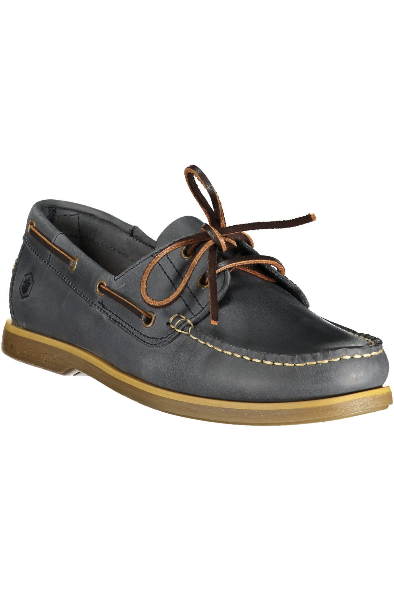 LUMBERJACK Pantolette Klassischer Herrenschuh in Blau mit Kontrastdetails