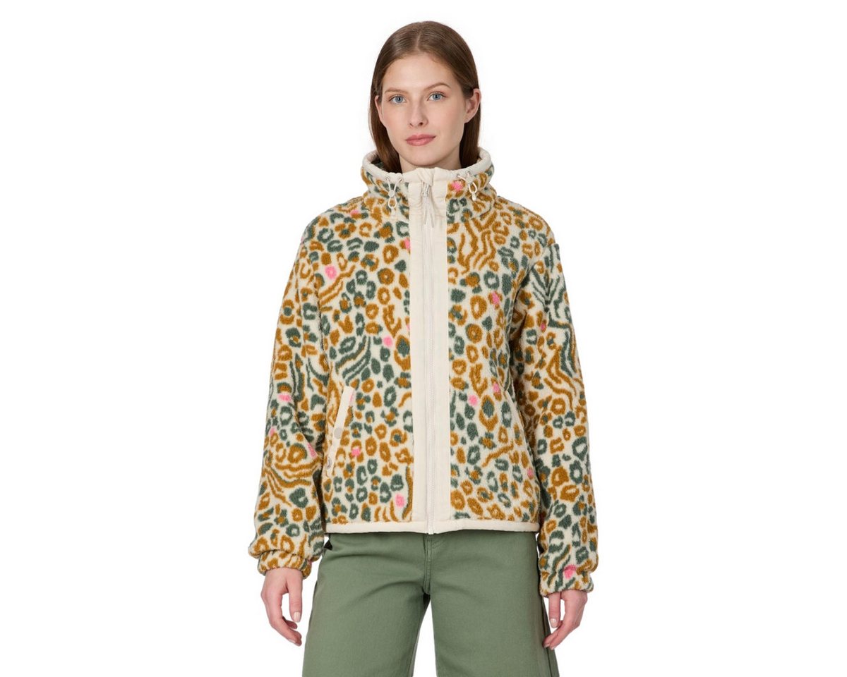 Ragwear Kapuzenpullover Ragwear Nordicka Print - Damen Sweatjacke