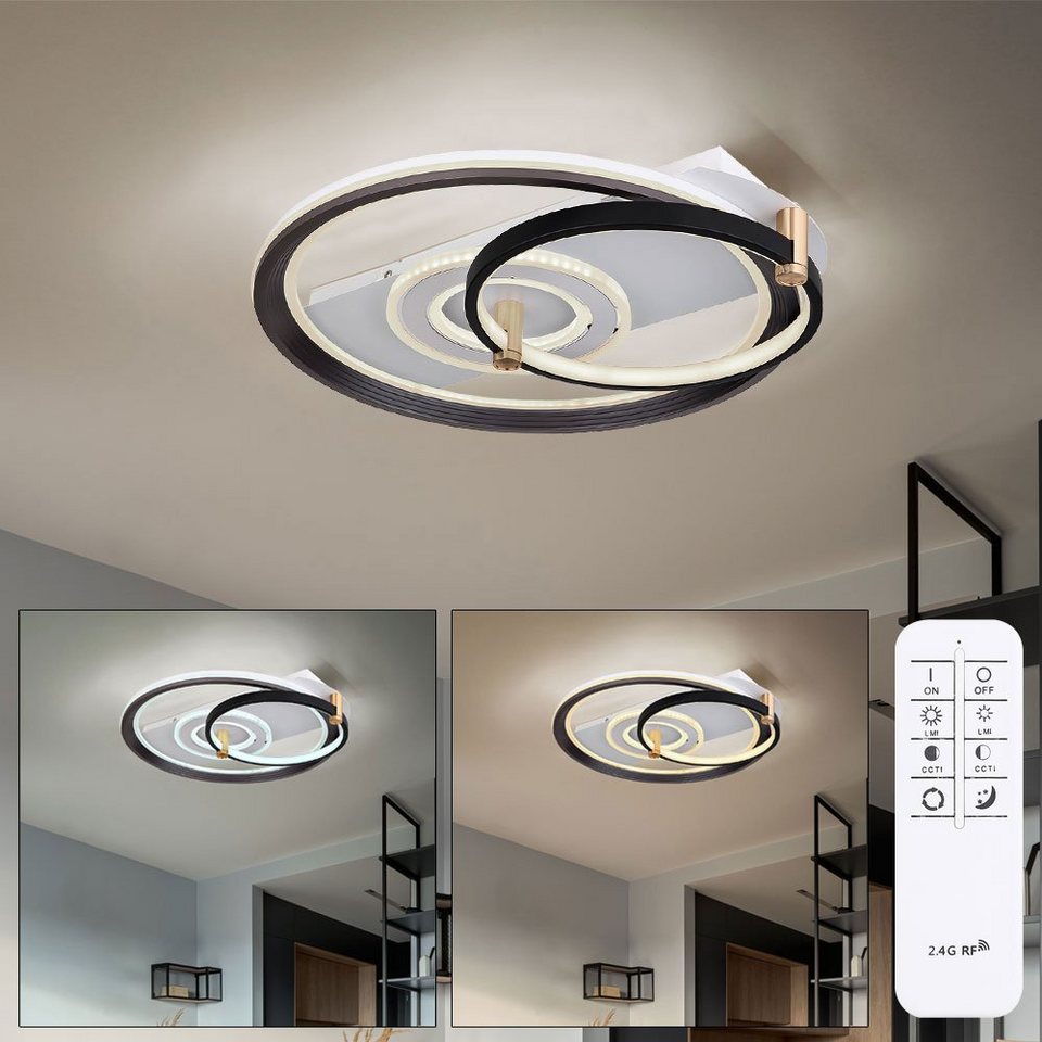 Wohnzimmerlampe Deckenleuchte LED Deckenlampe Simply Dim