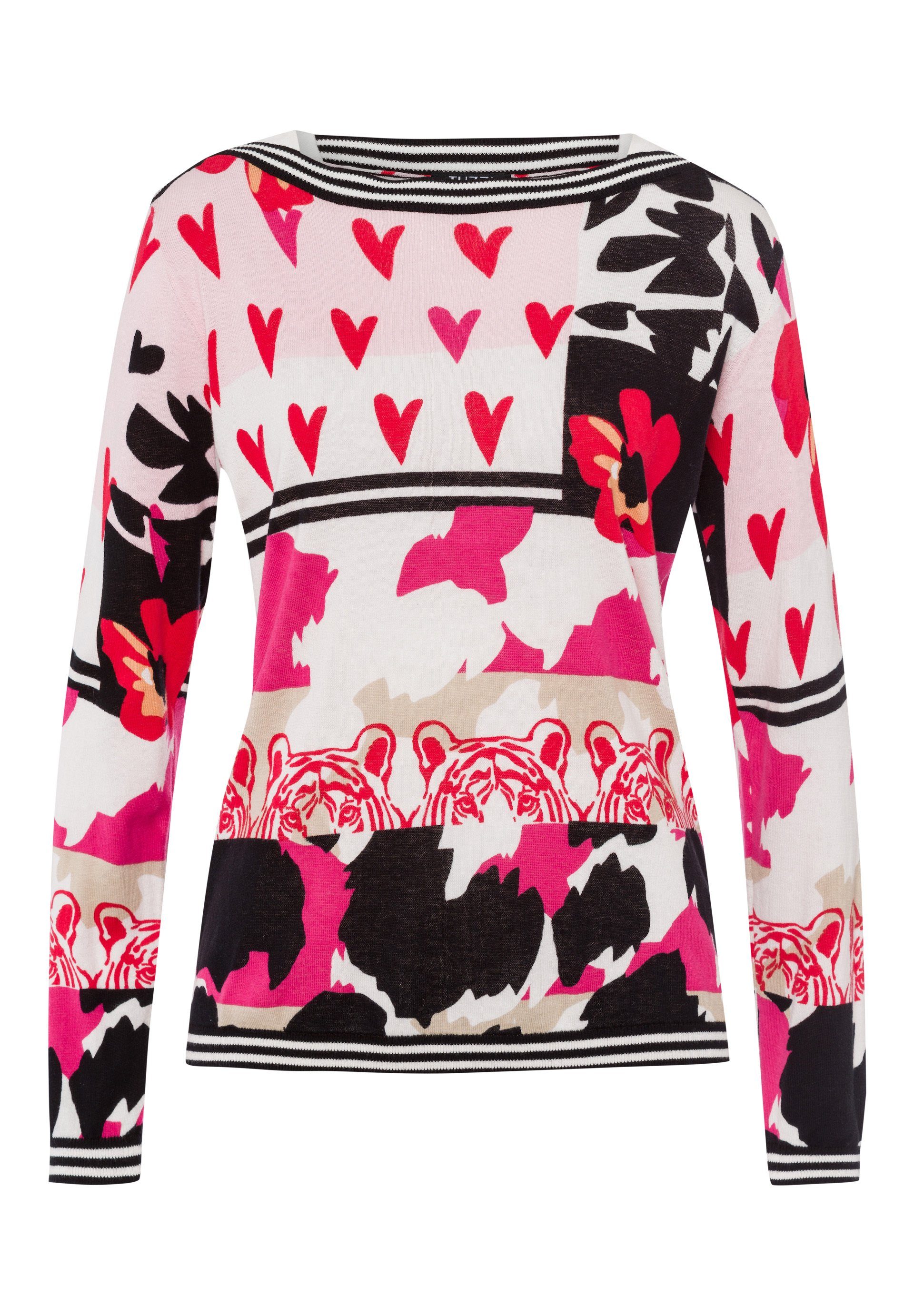 TUZZI Strickpullover aus Baumwolle günstig online kaufen