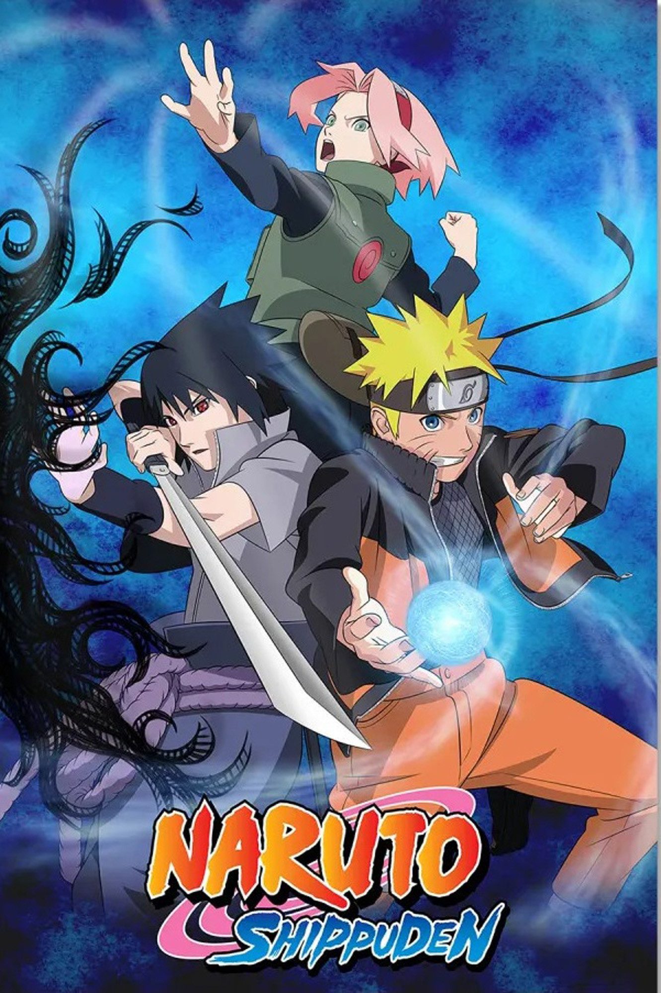 Poster Naruto Shippuden - Trio - Poster 61x91,5 cm