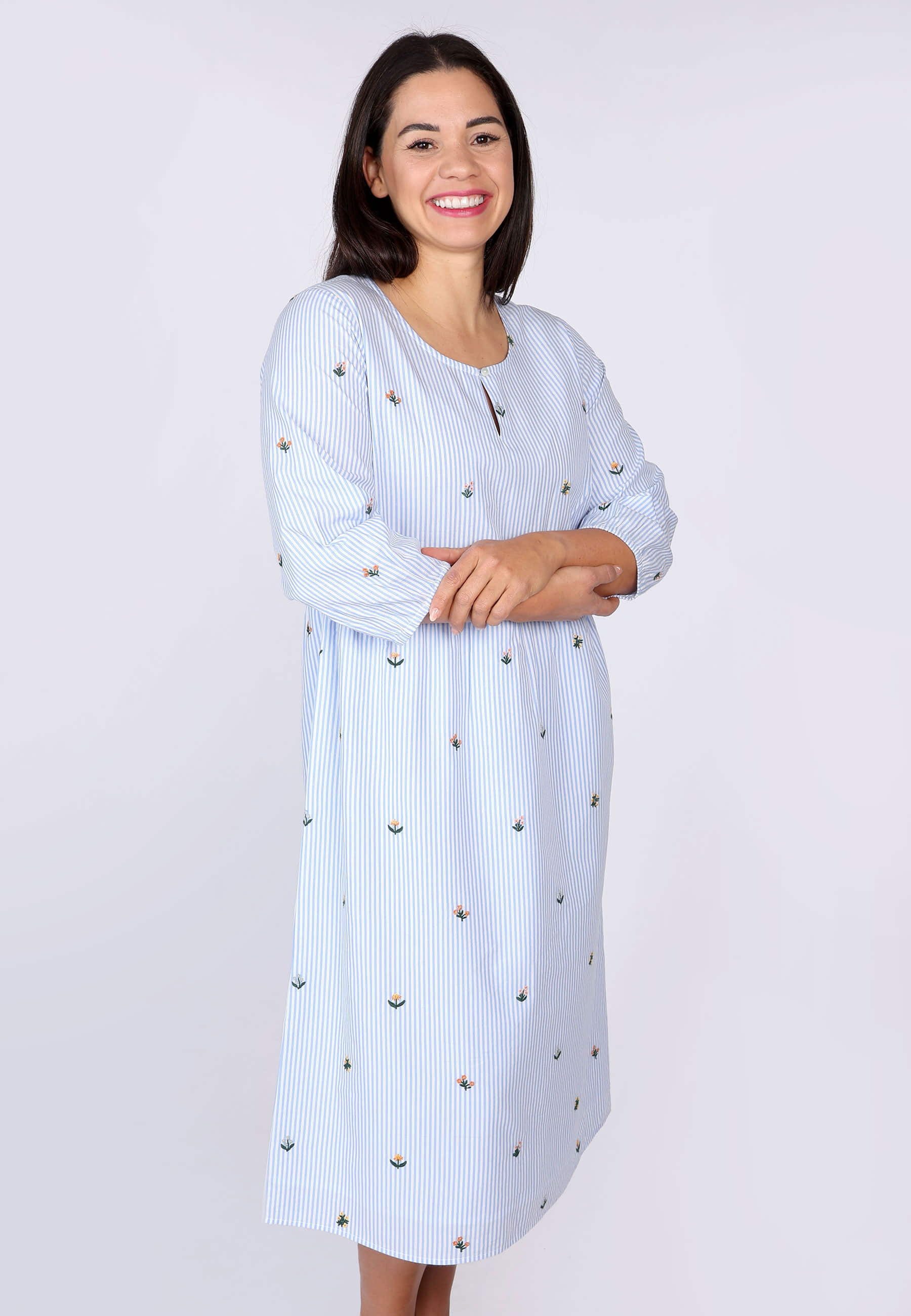 Sorgenfri Sylt Sommerkleid Miringa Stickdetails