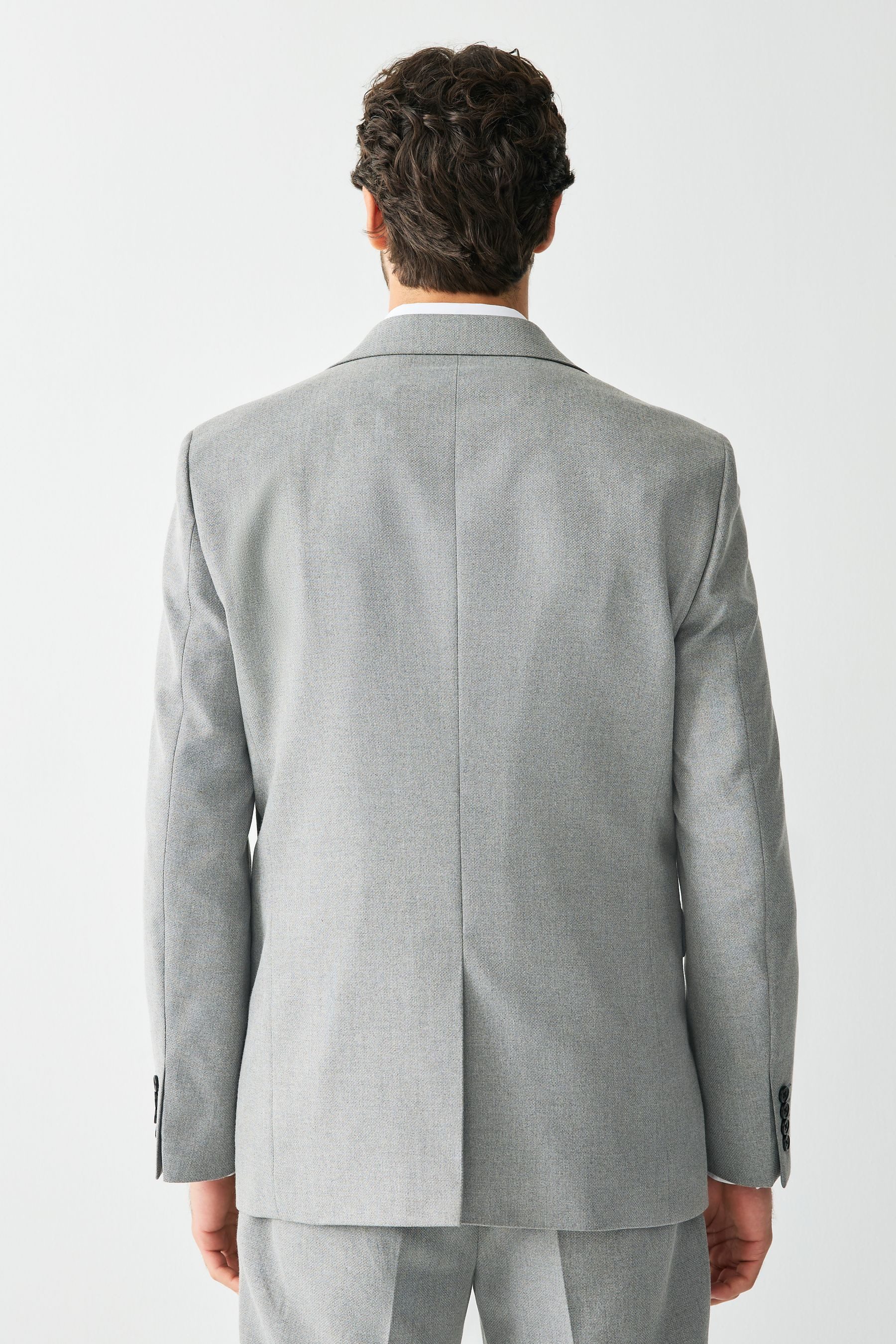 Next Anzugsakko Strukturiertes Tailored Fit Anzugsakko (1-tlg) günstig online kaufen