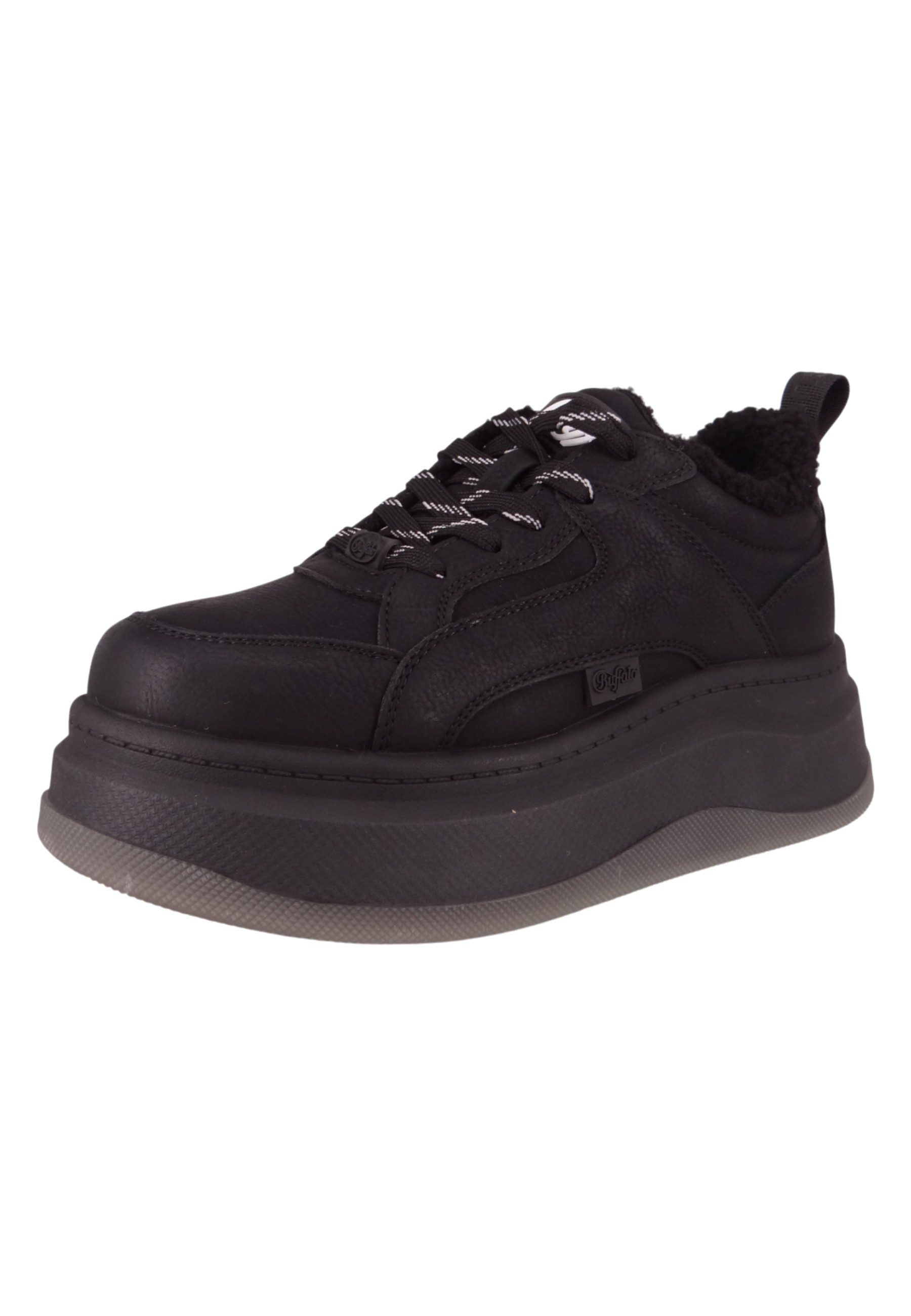 Buffalo 1636539 Celes LO Skater Warm Black Sneaker