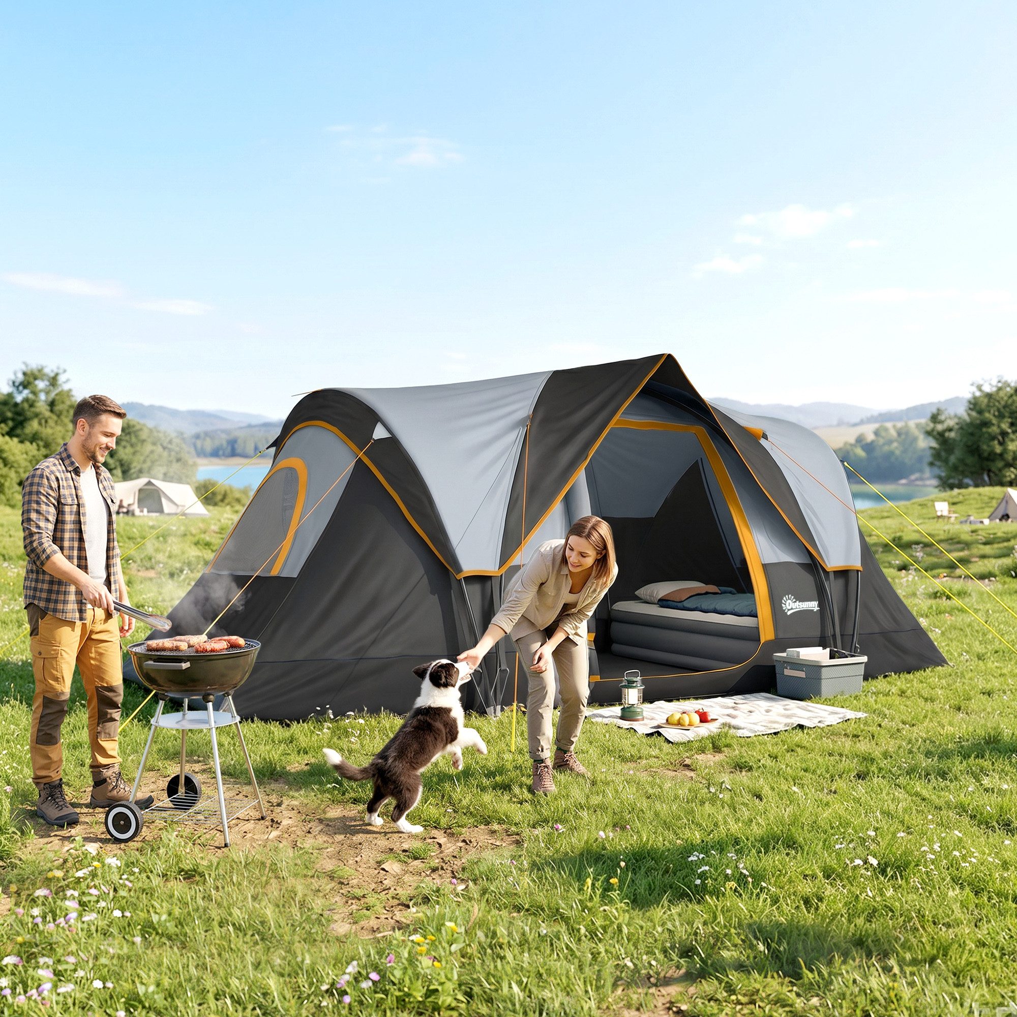 Tunnelzelt Campingzelt