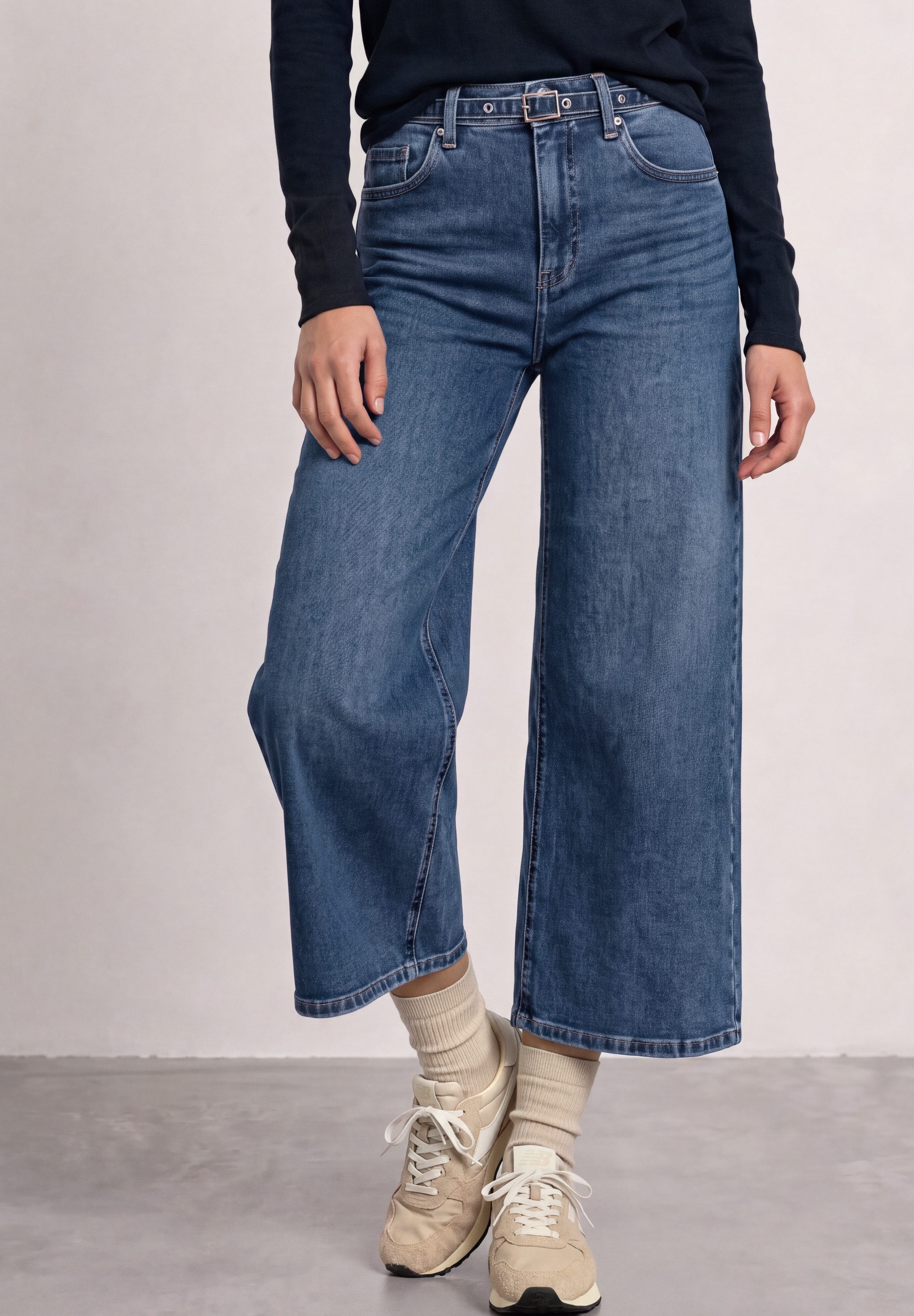STREET ONE Loose-fit-Jeans in 7/8-Länge – Bild 2 von 5