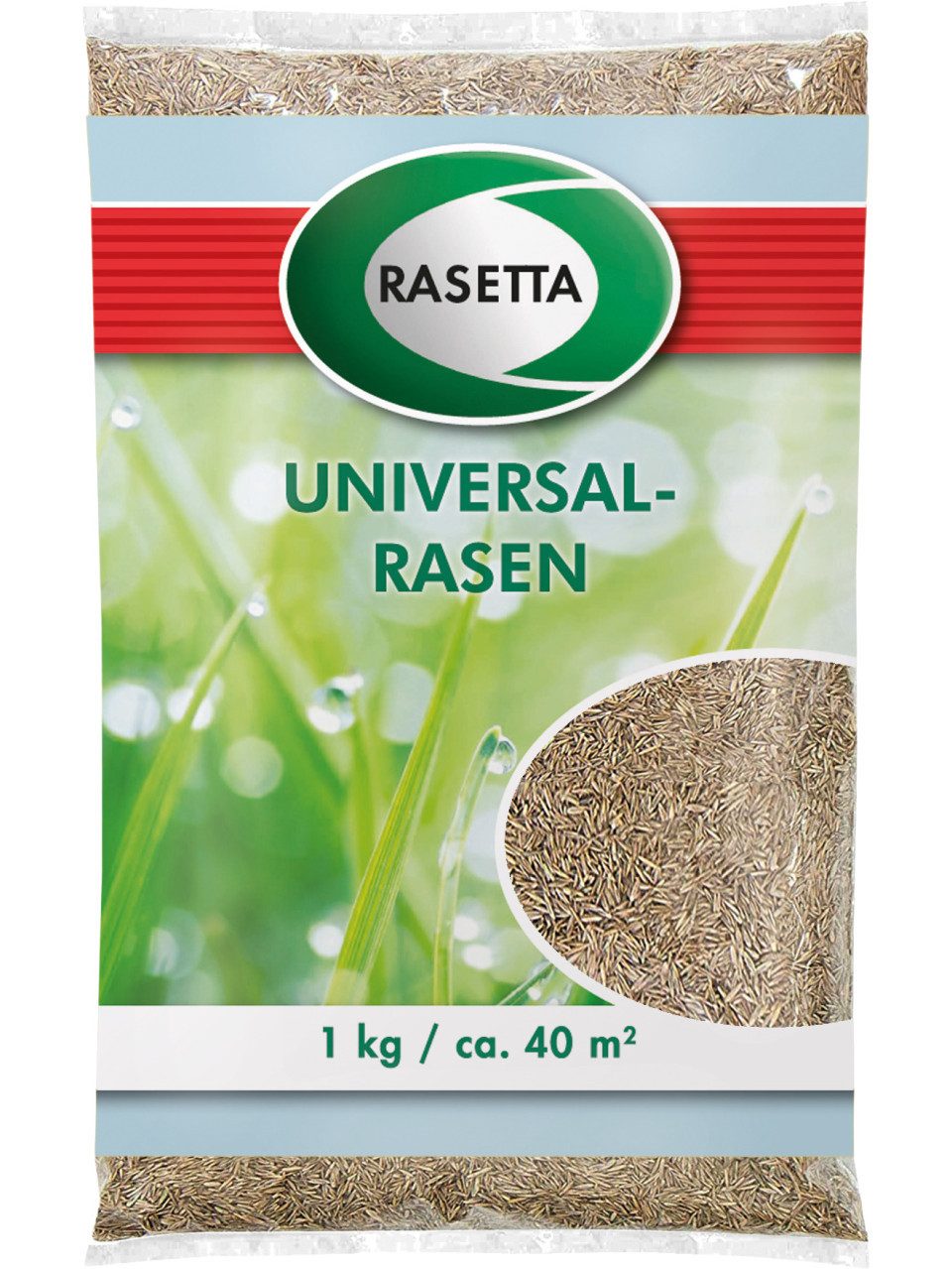 Rasetta Rasensamen Universalrasen 1 kg für ca. 40 m²