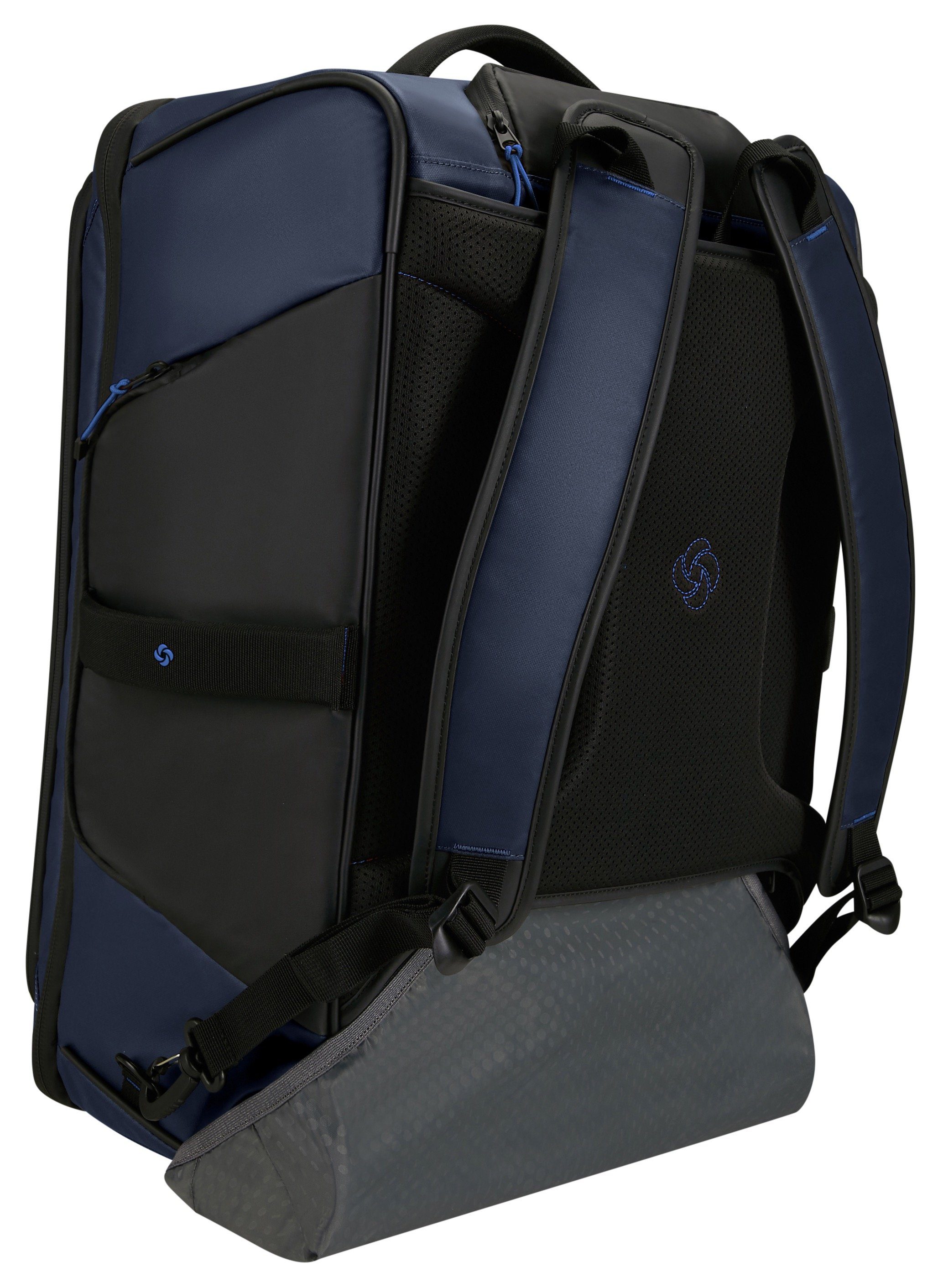 Samsonite Weichgepäck-Trolley ECODIVER 55, 2 Rollen, aus robustem Nylon, mit praktischem Seitenfach, mit Regencover