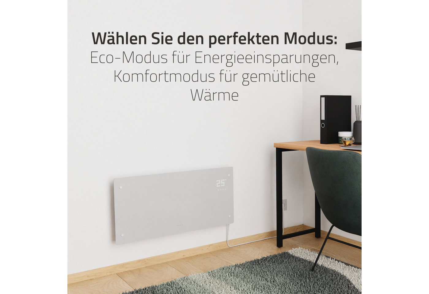 Thumbnail - Hombli Smart Convection Heater 2000W Smart-Home-Zubehör