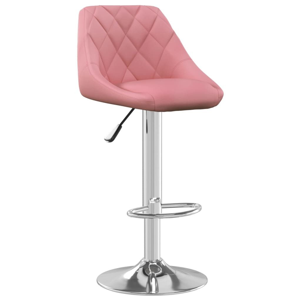 vidaXL Barhocker Barhocker Rosa Samt (1 günstig online kaufen