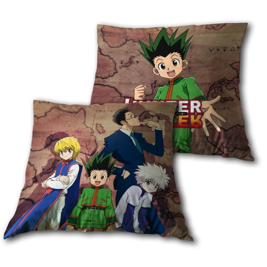 Hunter x Hunter Dekokissen Anime Hunter X Hunter Kissen Dekokissen 35x35 cm