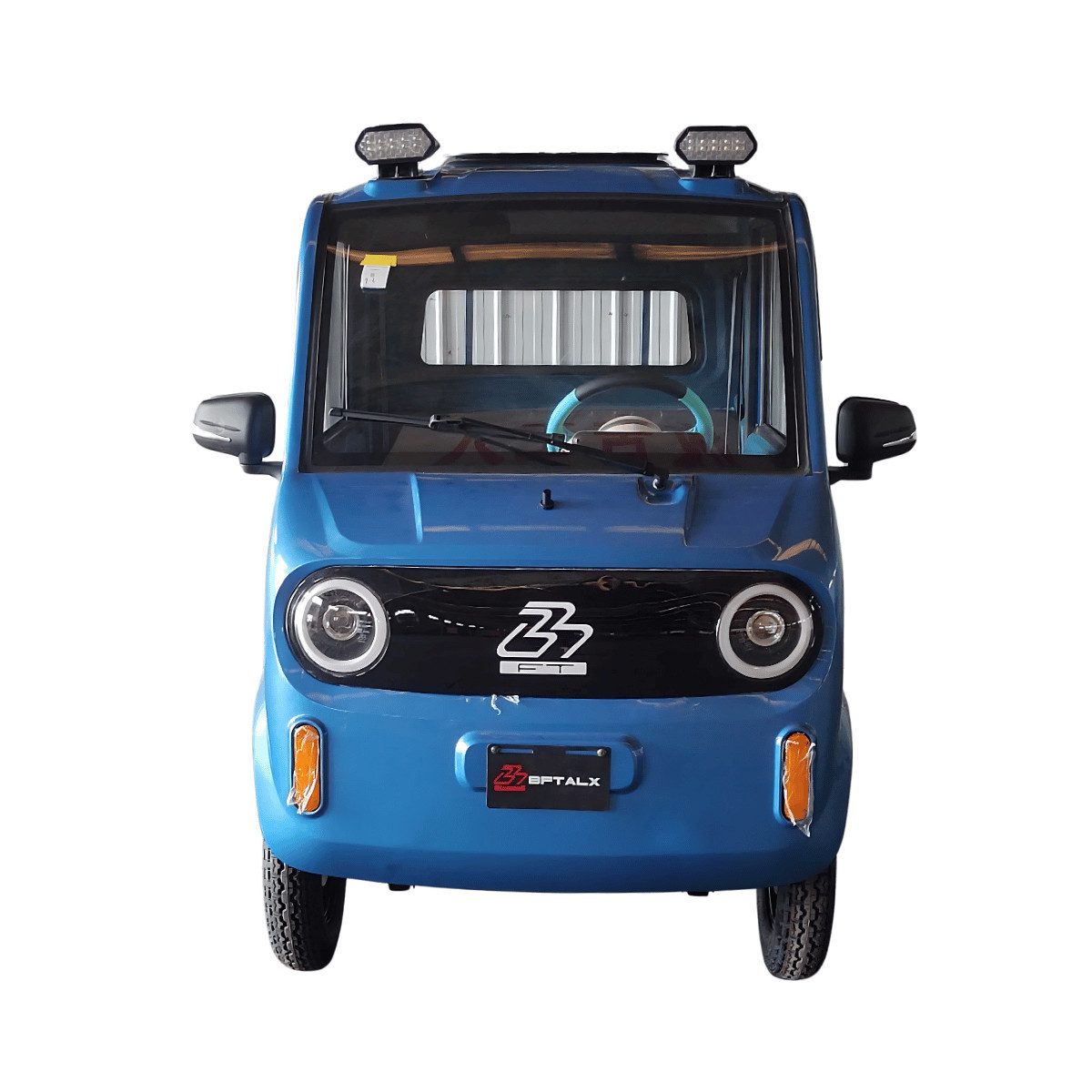 Urban Hopper E-Motorroller Elektro Lasten-Vierrad Lastenrad Pickup Mini-LKW Pritsche YB 40, 1500 W, 40 km/h, Mit Lenkrad ca. 80km Reichweite, 468kg Zuladung, LED-Licht COC