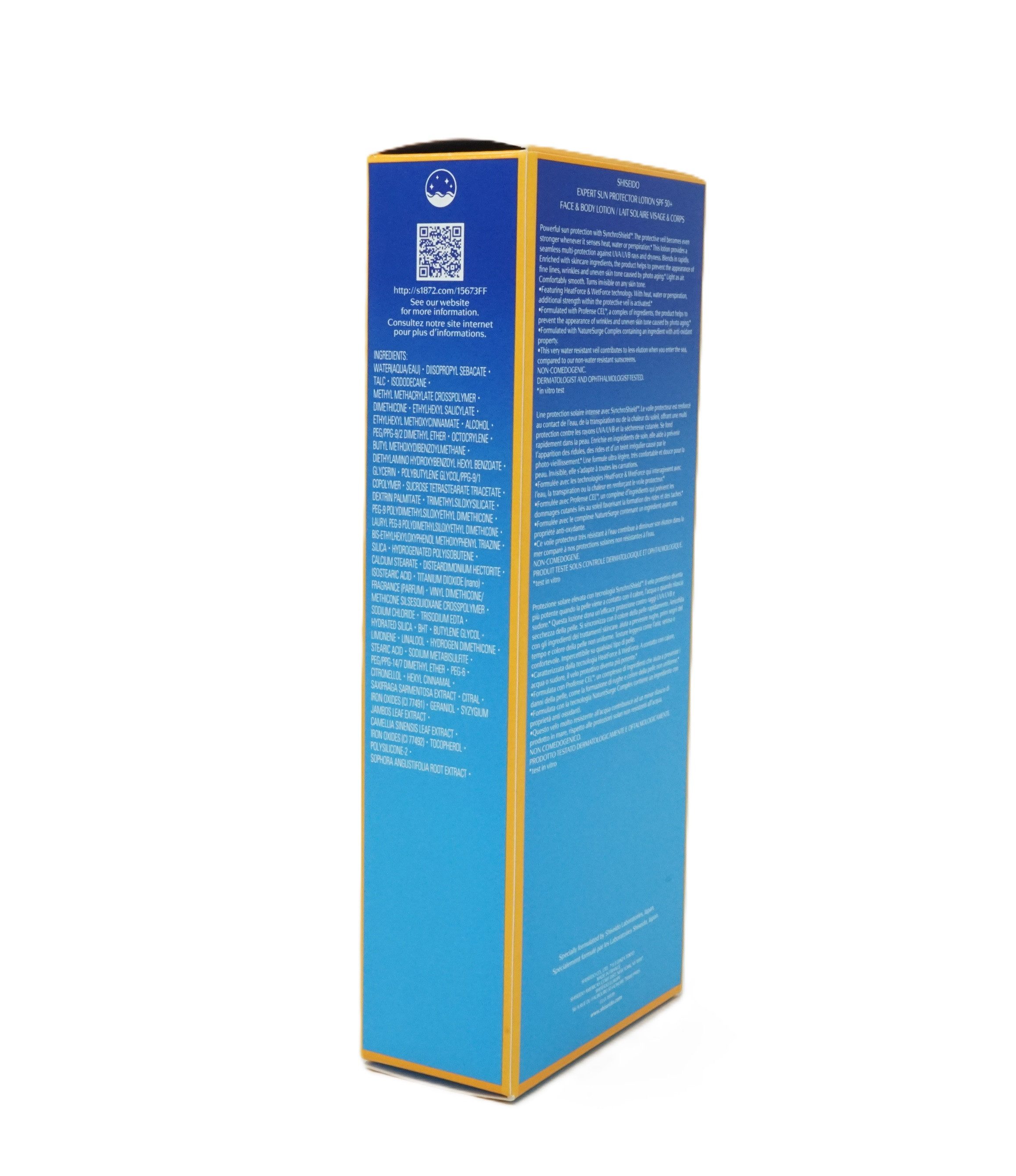 SHISEIDO Bodylotion Shiseido Ginza Tokyo Face & Body Lotion Synchro Shield SPF50+ 300 ml