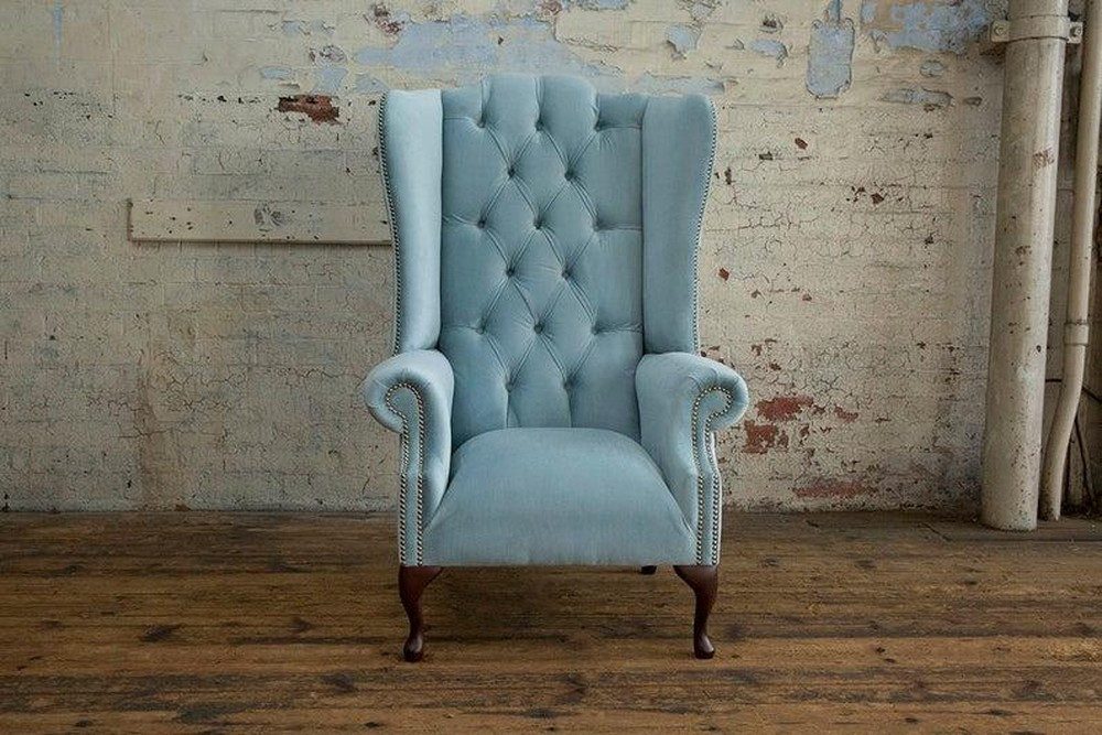 JVmoebel Крісла Premium Chesterfield Крісла 1-Sitzer Polstersofa Stuhl, Made in Europa